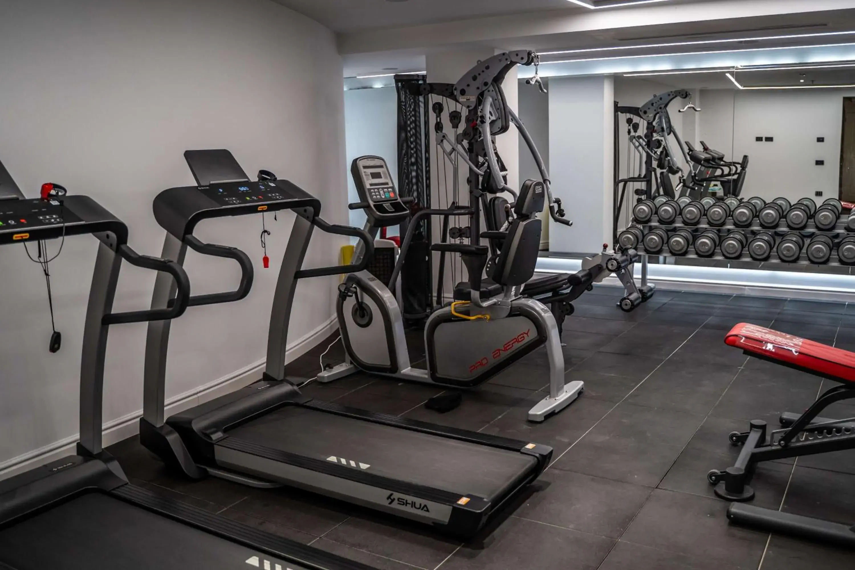 Fitness centre/facilities in Radisson Collection Morina Hotel, Tirana Fitness centre/facilities in Radisson Collection Morina Hotel, Tirana