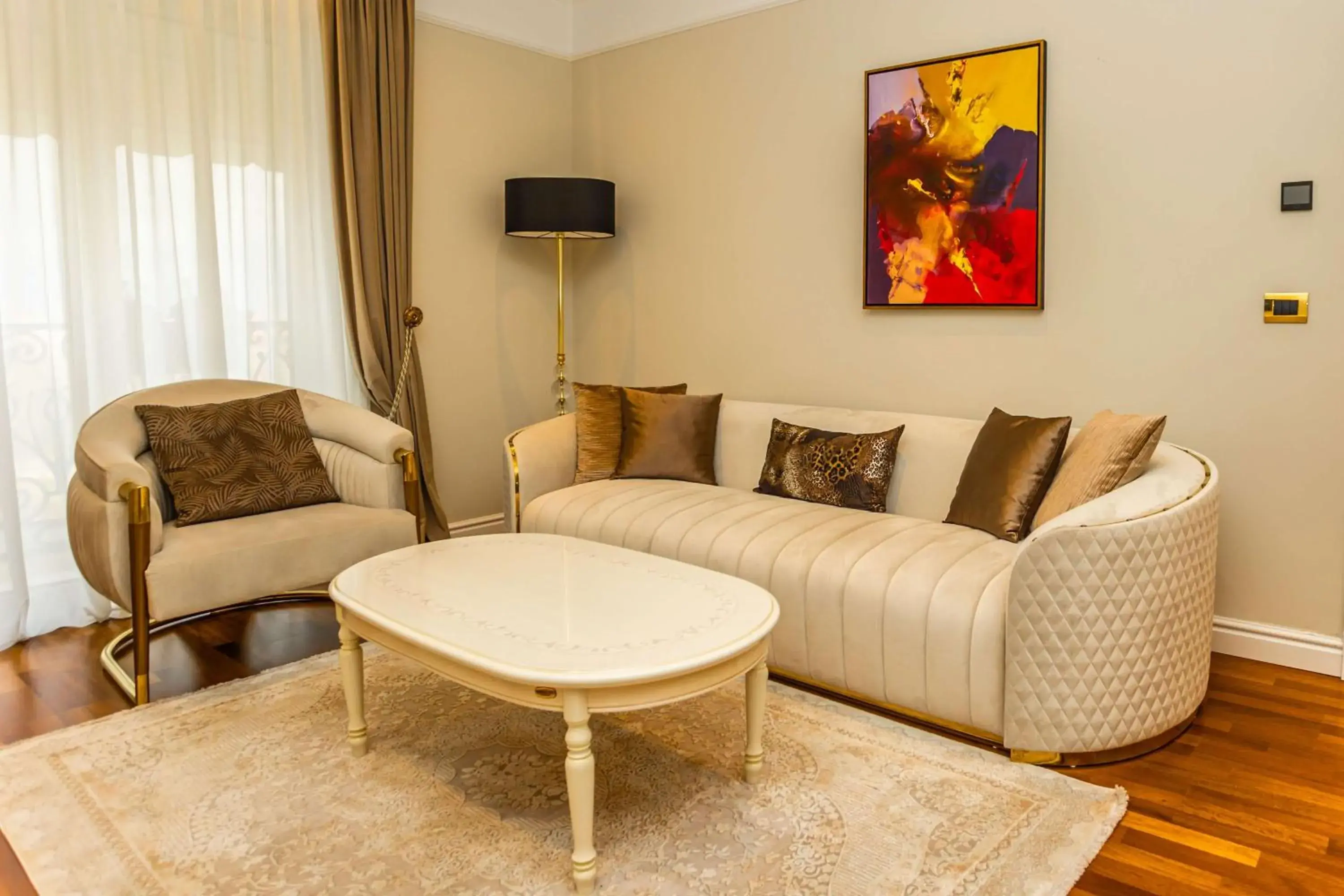 Photo of the whole room in Radisson Collection Morina Hotel, Tirana Photo of the whole room in Radisson Collection Morina Hotel, Tirana