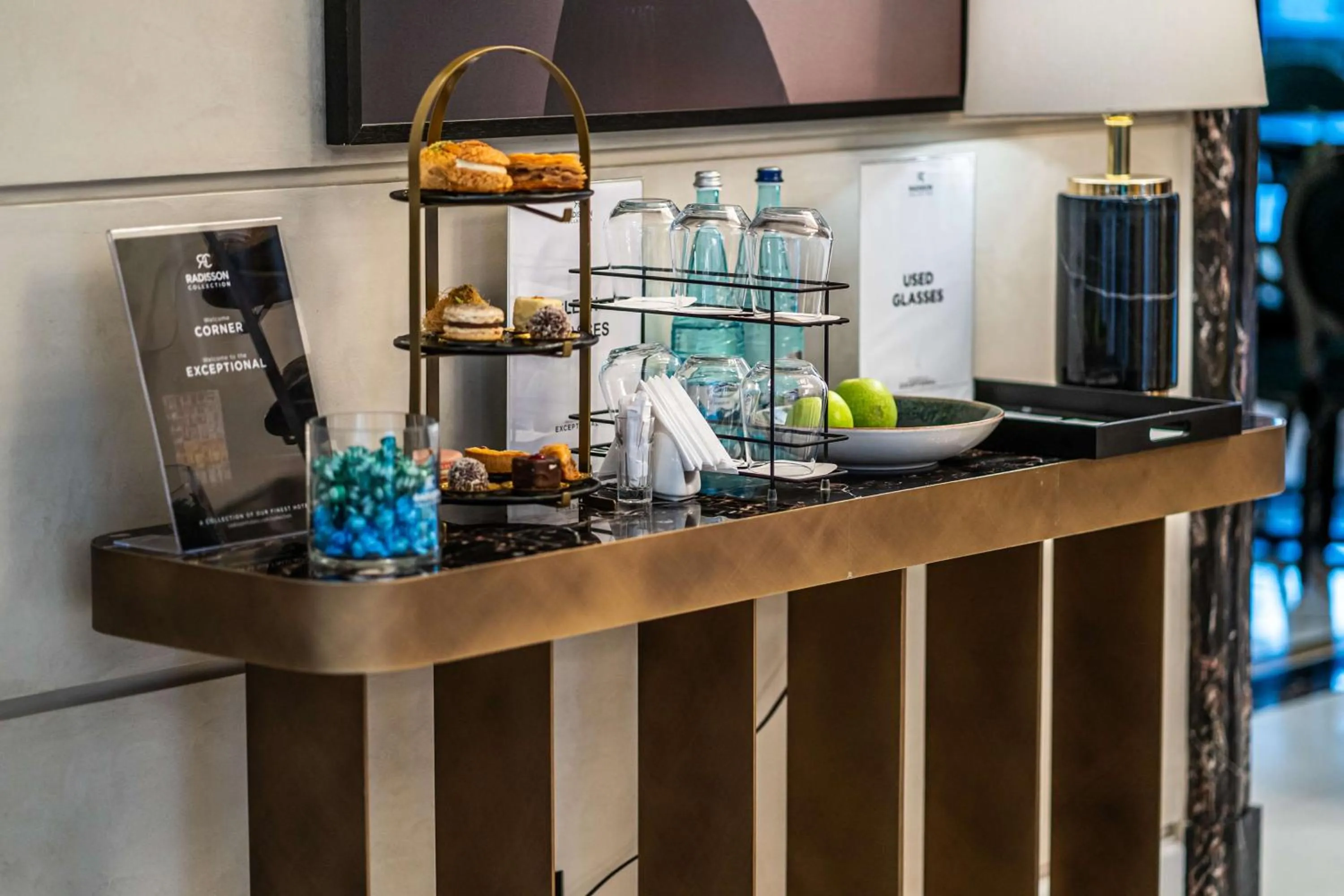 Lobby or reception in Radisson Collection Morina Hotel, Tirana