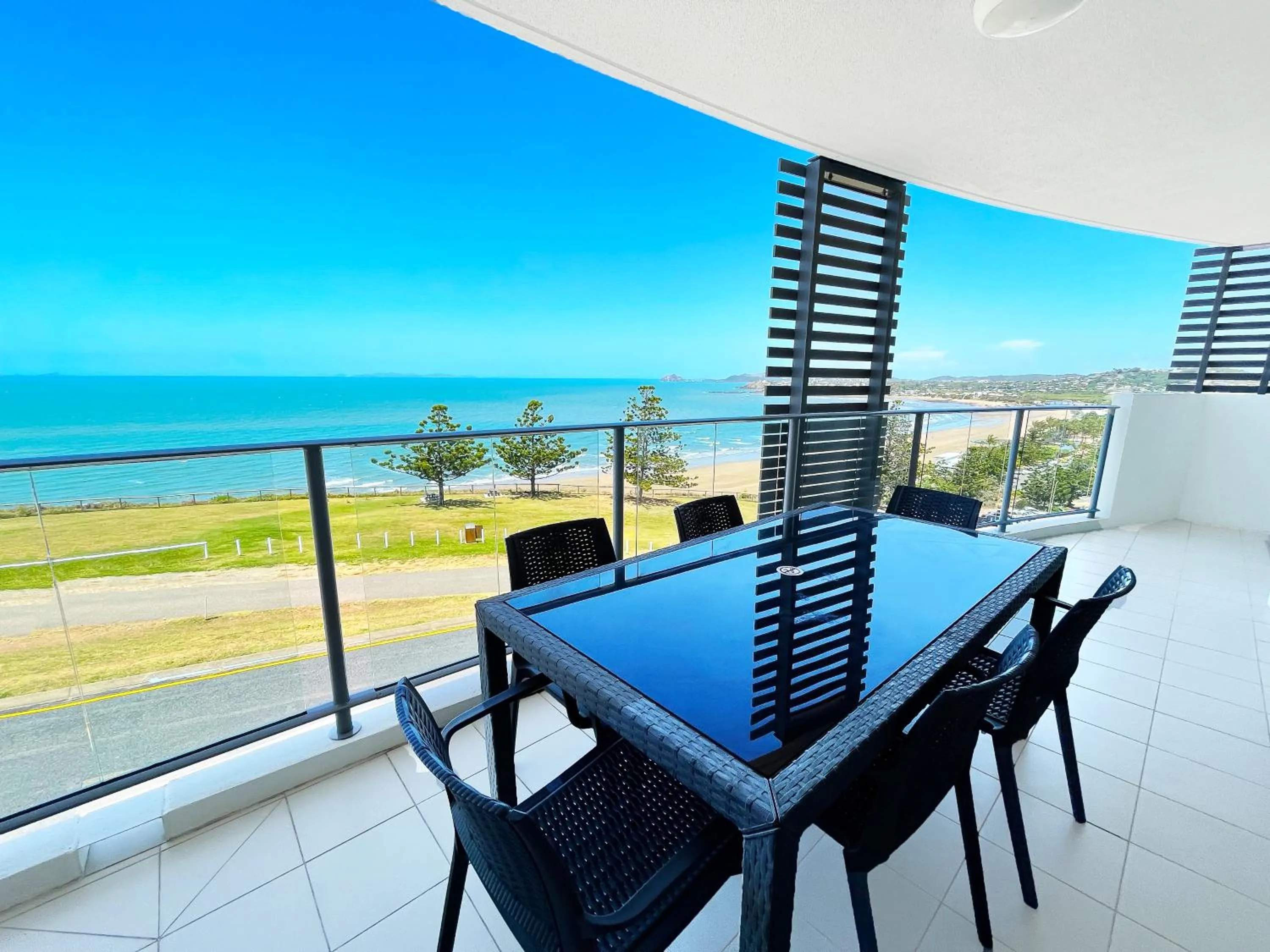 Balcony/Terrace in Oshen Holiday Apartments Yeppoon