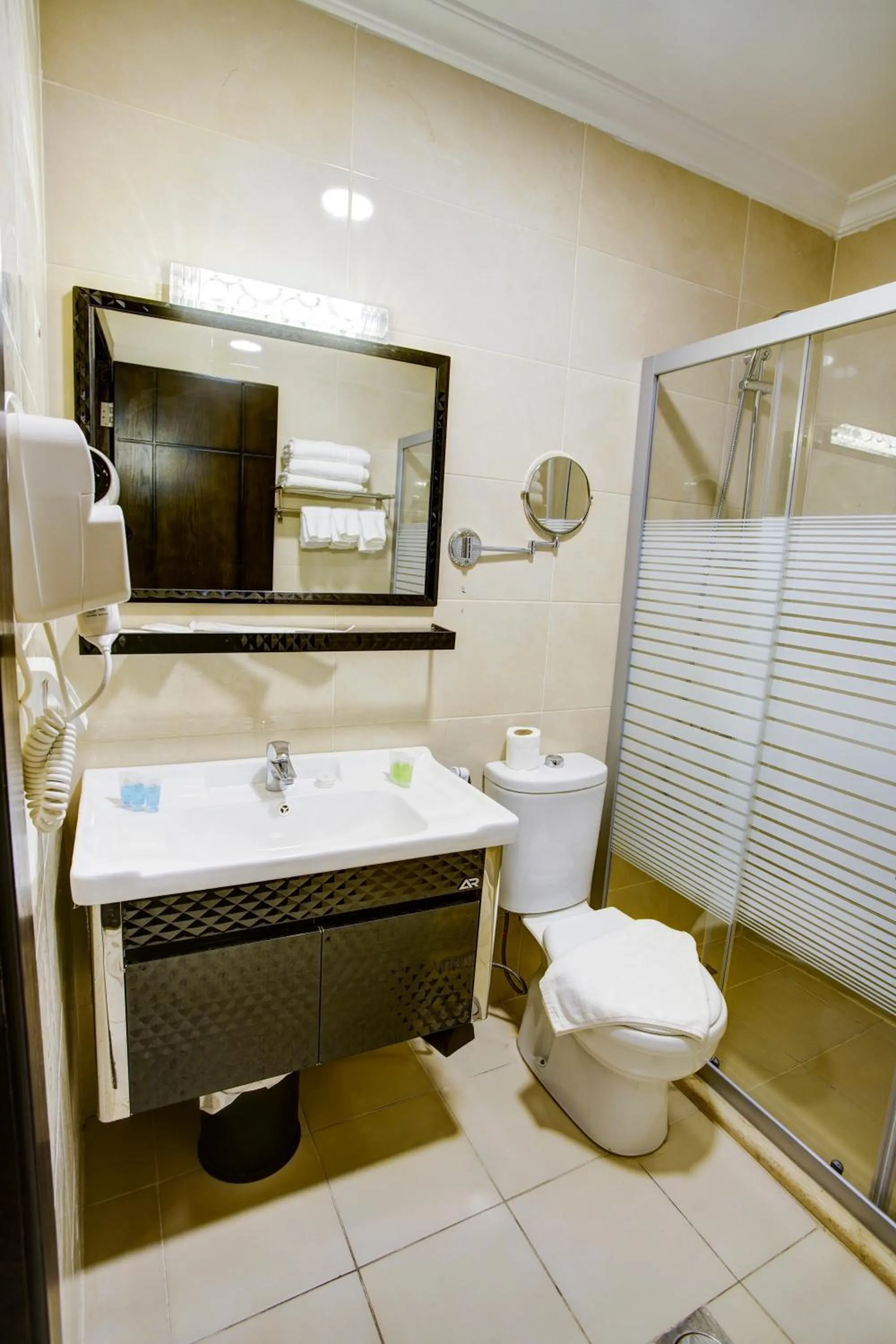 Shower in AQABA COAST HOTEL