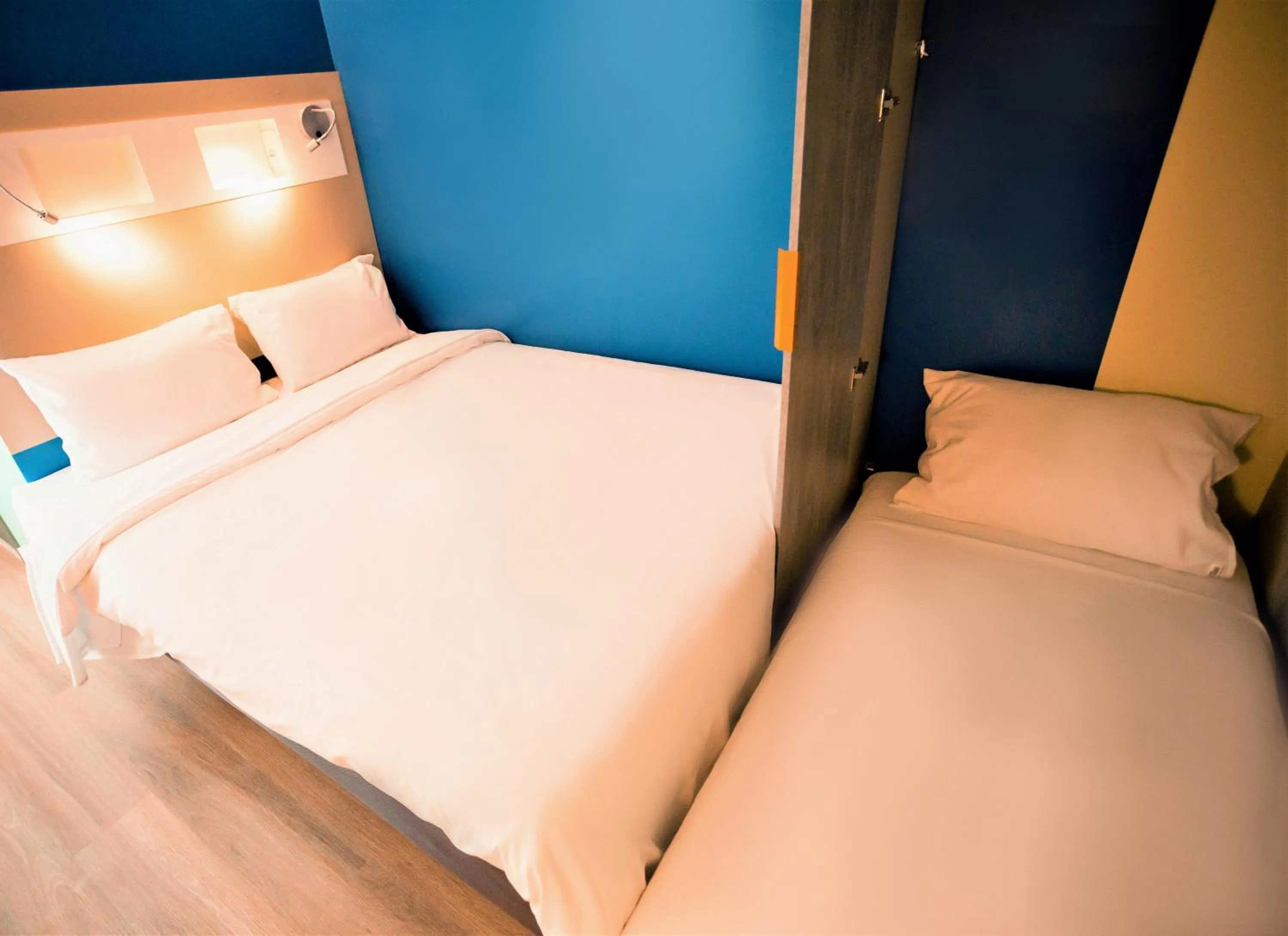Bed in IBIS BUDGET CAPAO Bonito