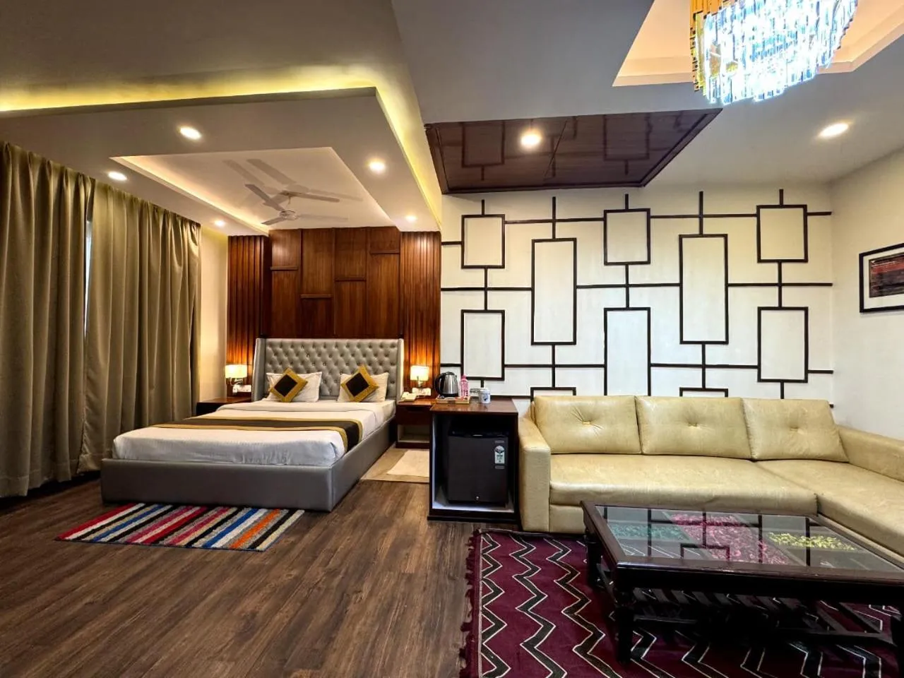 Bed in Hotel River Rhythm Assi Ghat