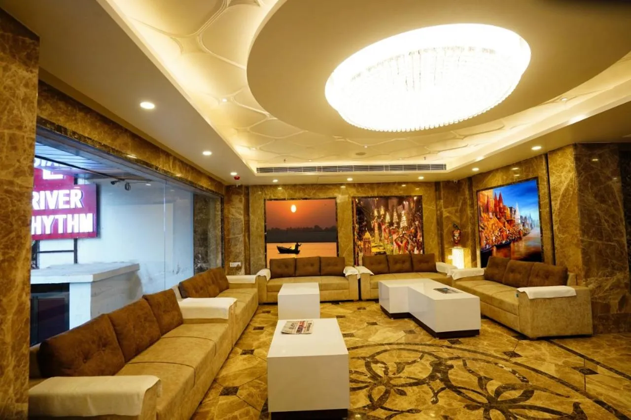 Lobby or reception in Hotel River Rhythm Assi Ghat