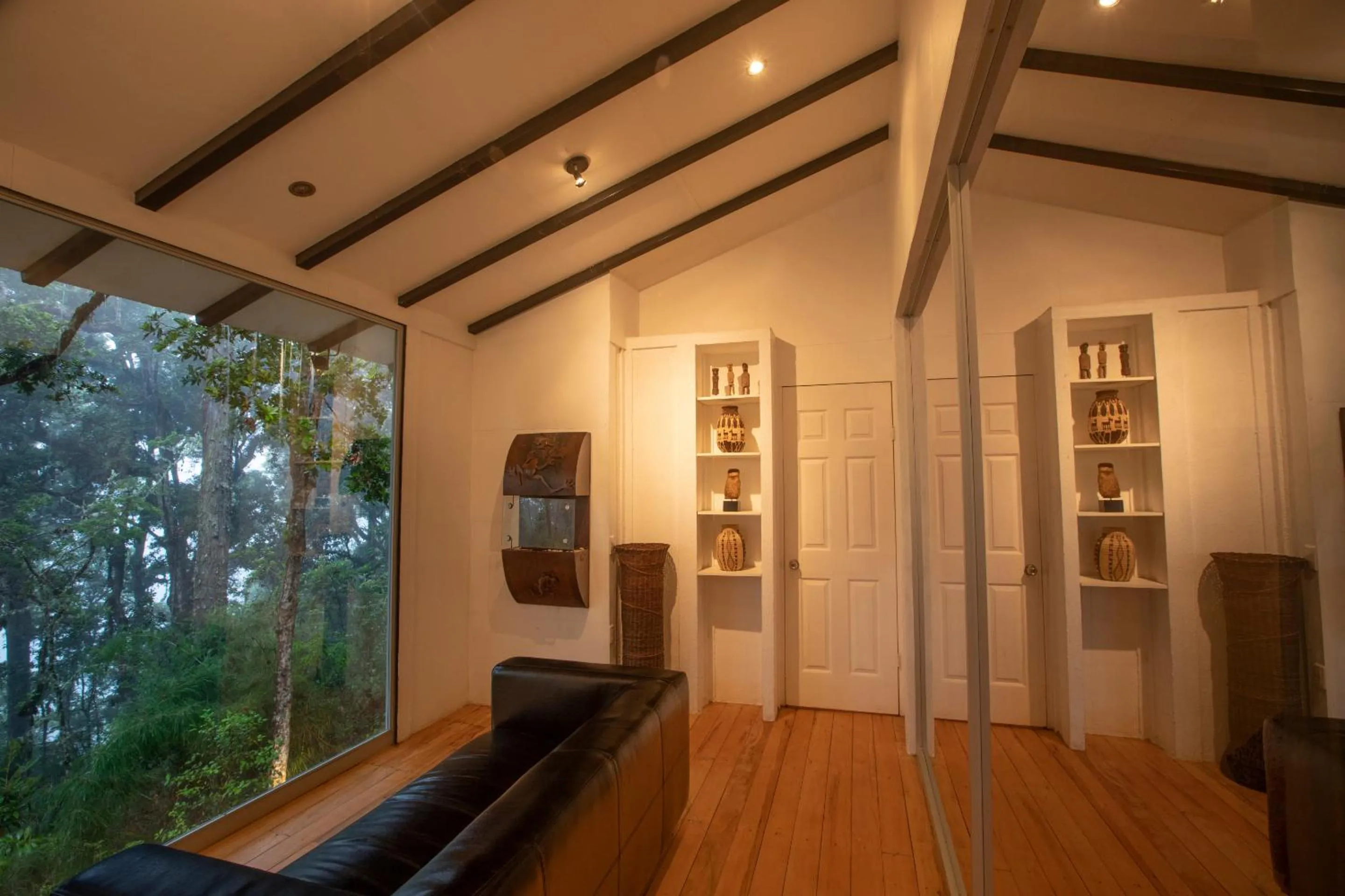 Seating area in Dantica Cloud Forest Lodge