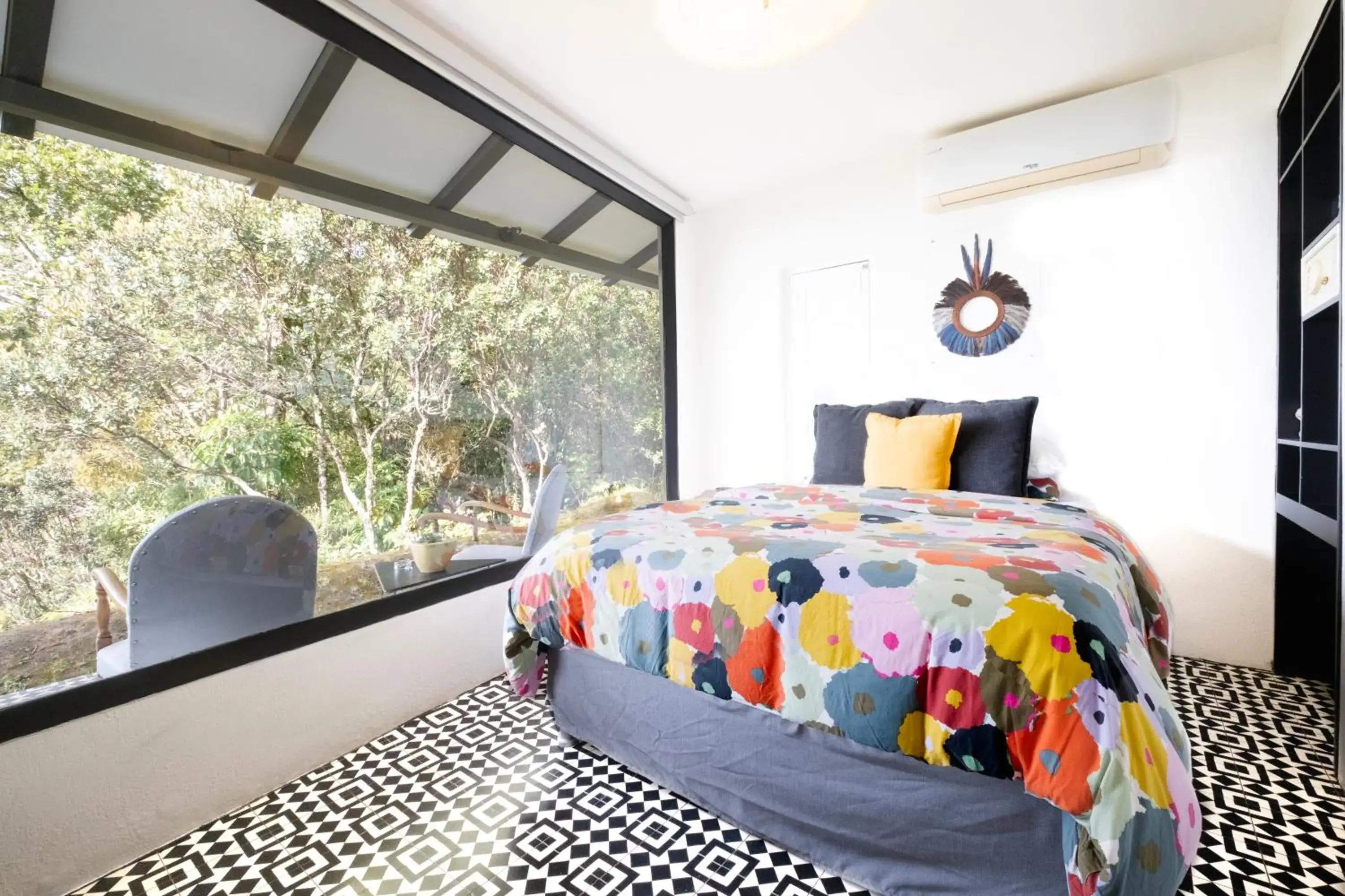 Bed in Dantica Cloud Forest Lodge Bed in Dantica Cloud Forest Lodge