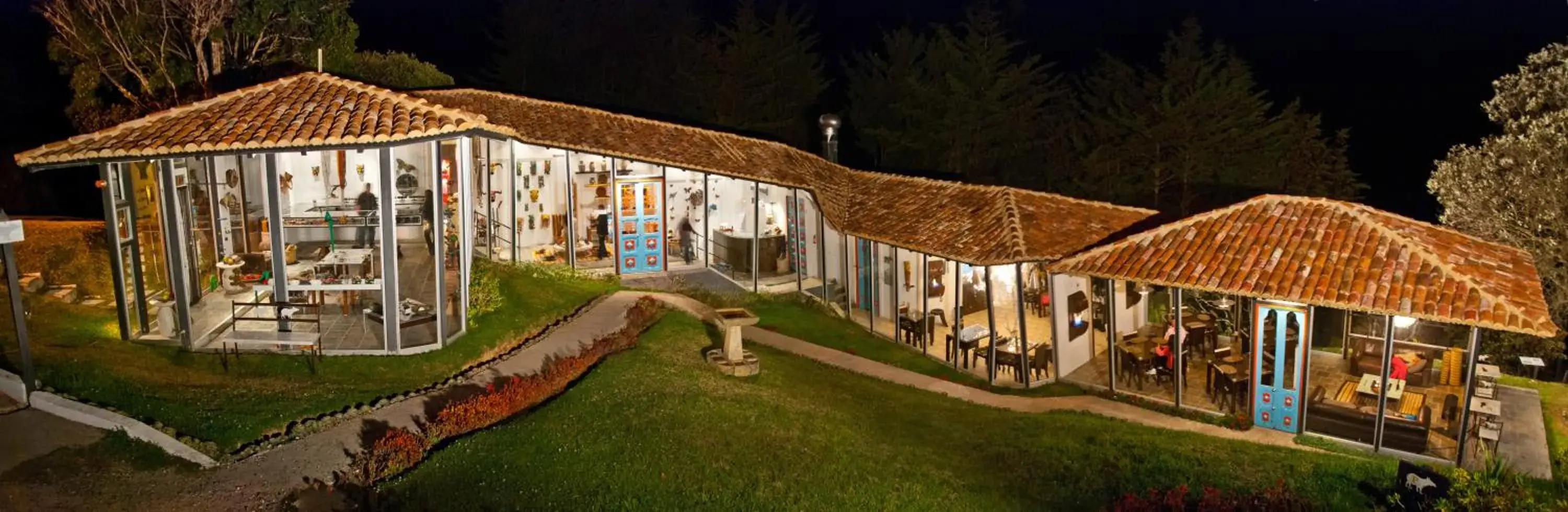 Lobby or reception in Dantica Cloud Forest Lodge Lobby or reception in Dantica Cloud Forest Lodge