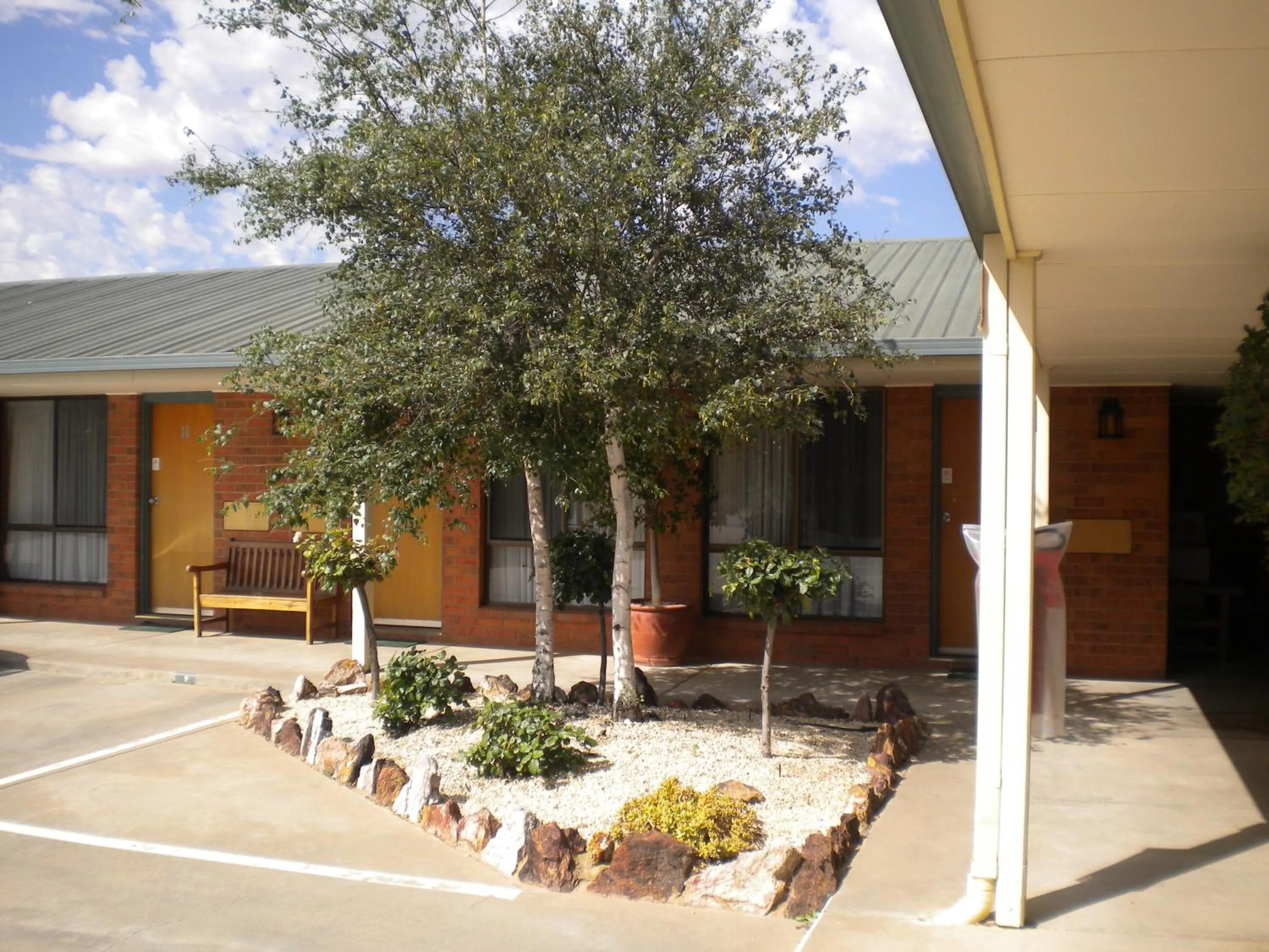 Facade/entrance in Moama Central Motel