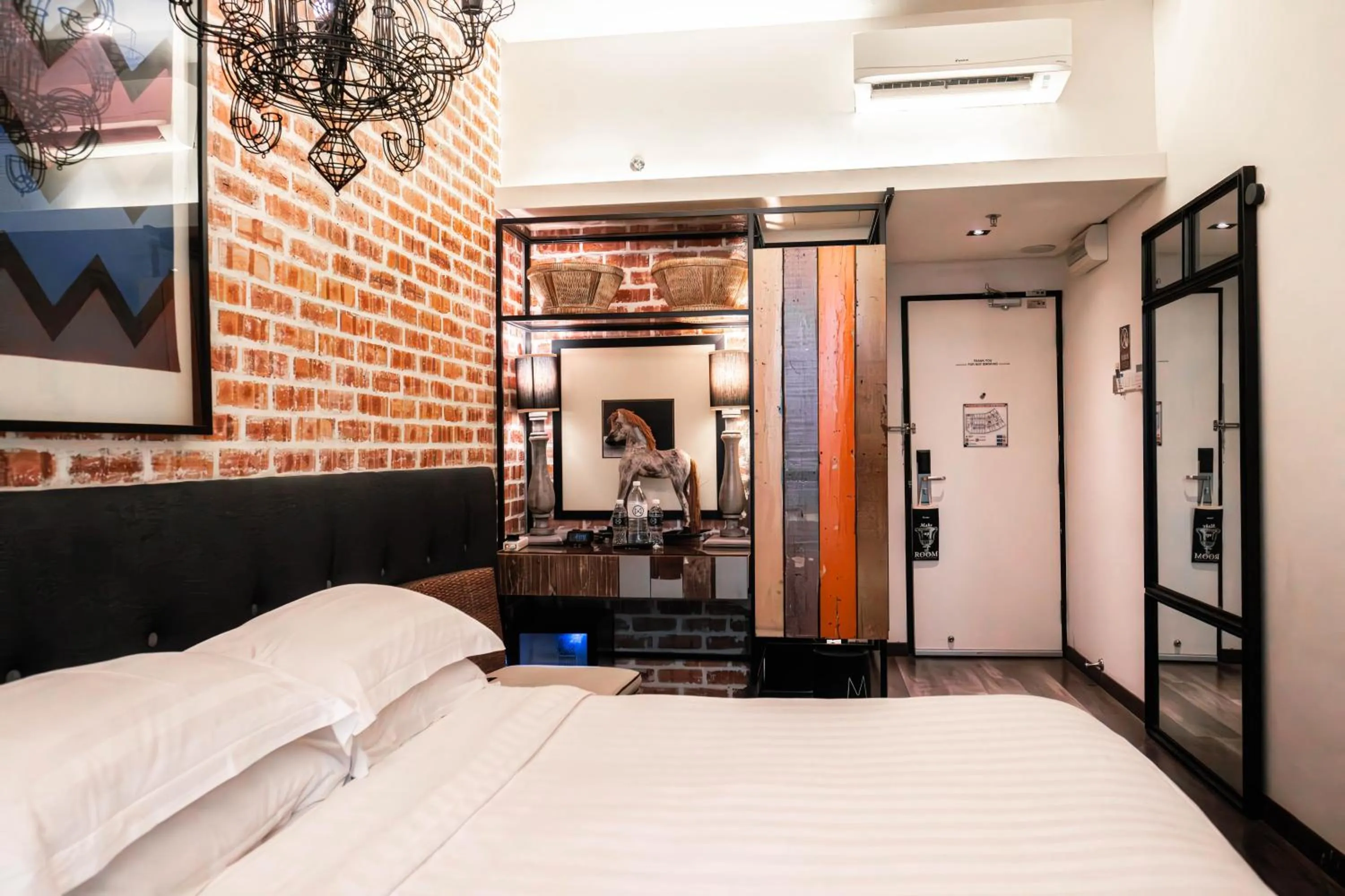 Bedroom, Bed in M Boutique Hotel