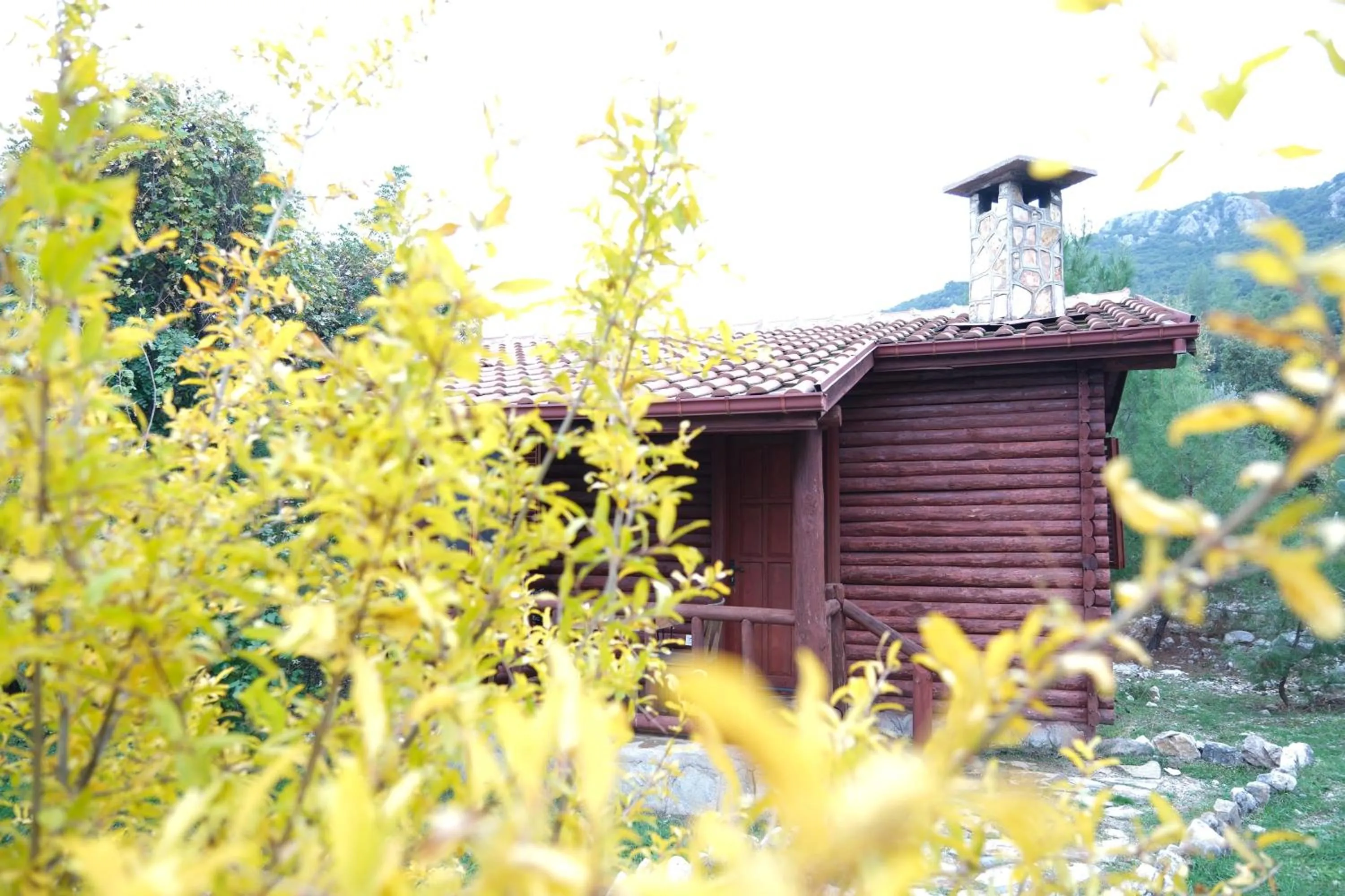 Natural landscape in Antalya Bodrum Kayası Dağ Oteli