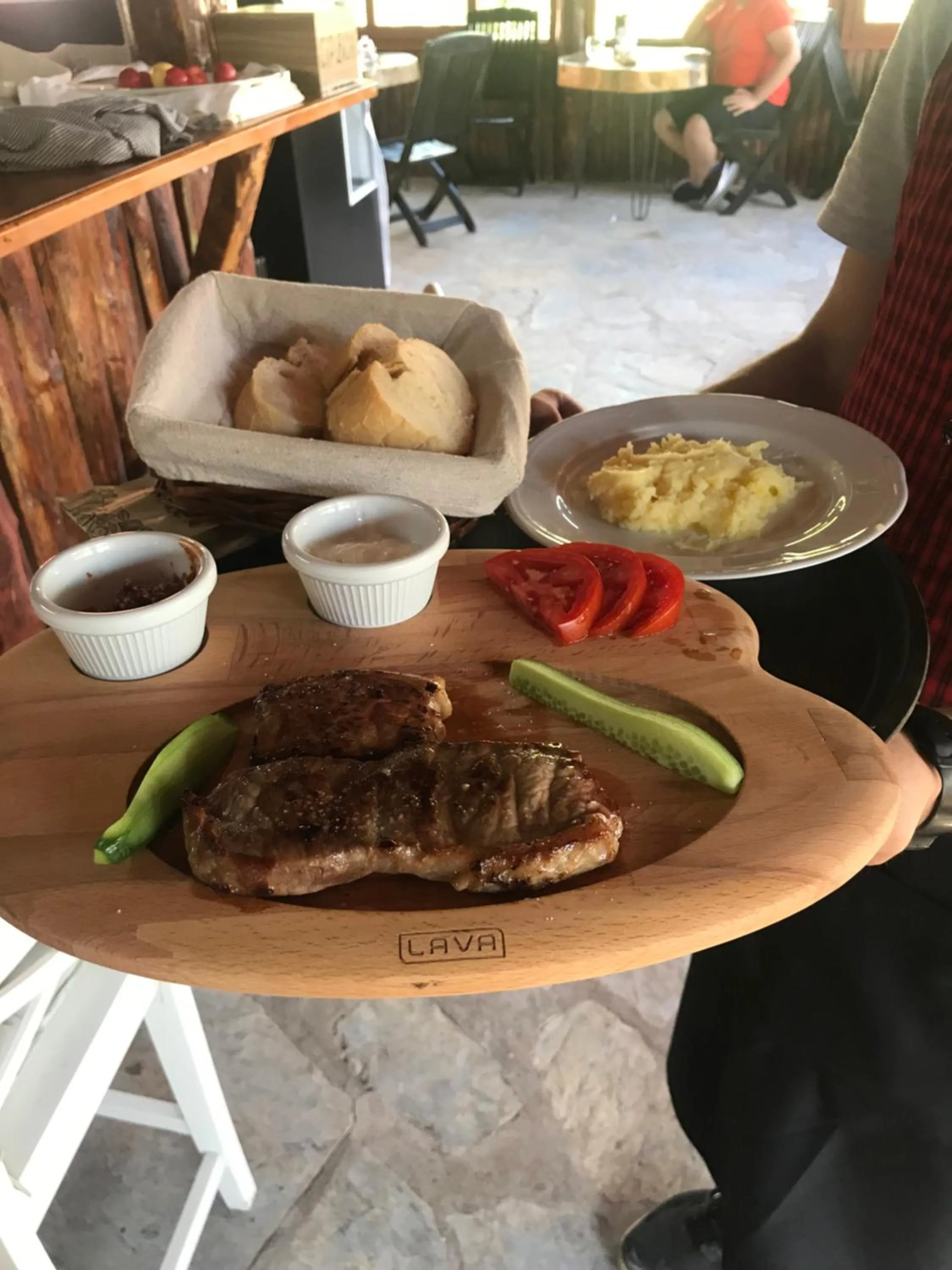 Restaurant/places to eat in Antalya Bodrum Kayası Dağ Oteli