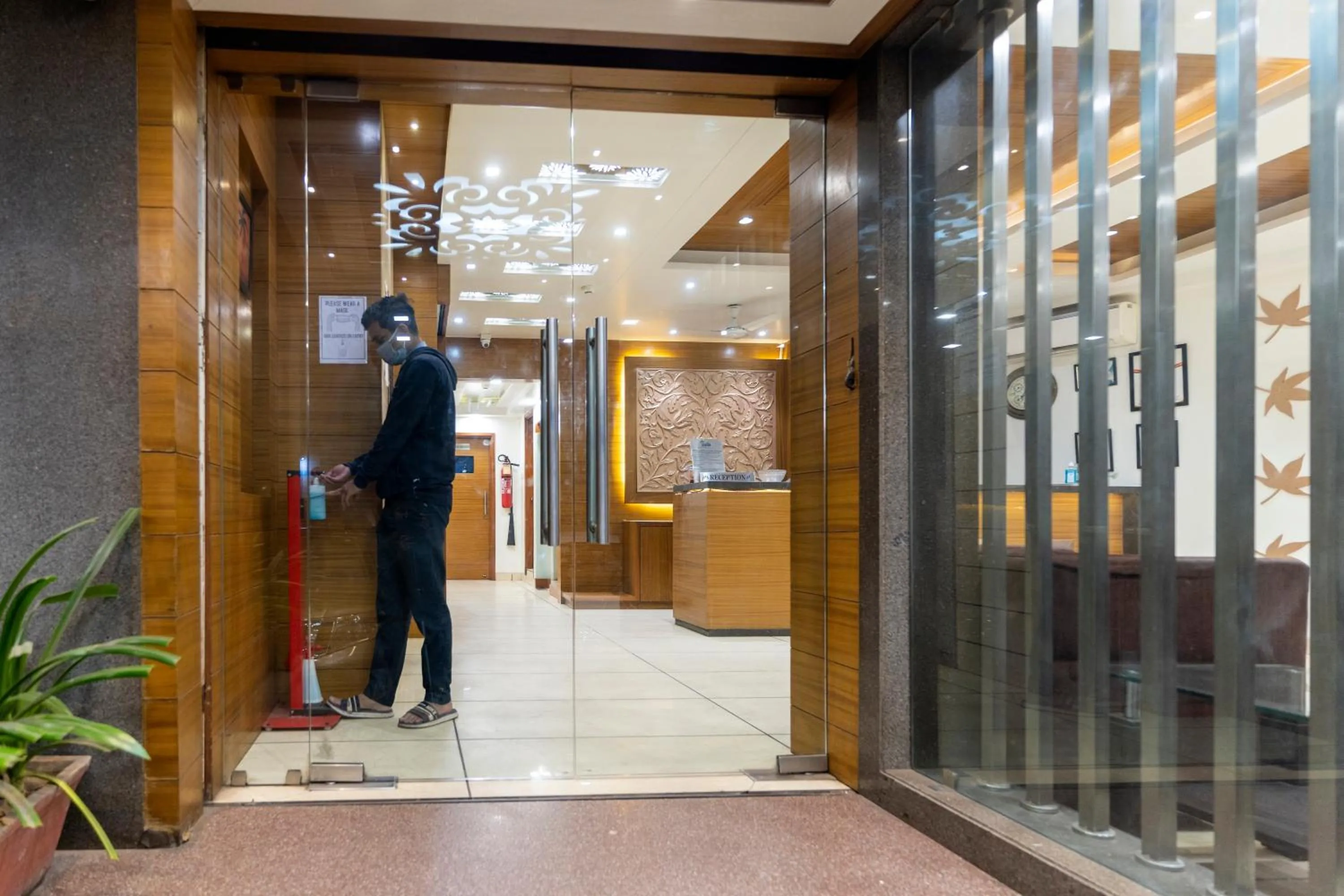 Facade/entrance in Hotel Ashish