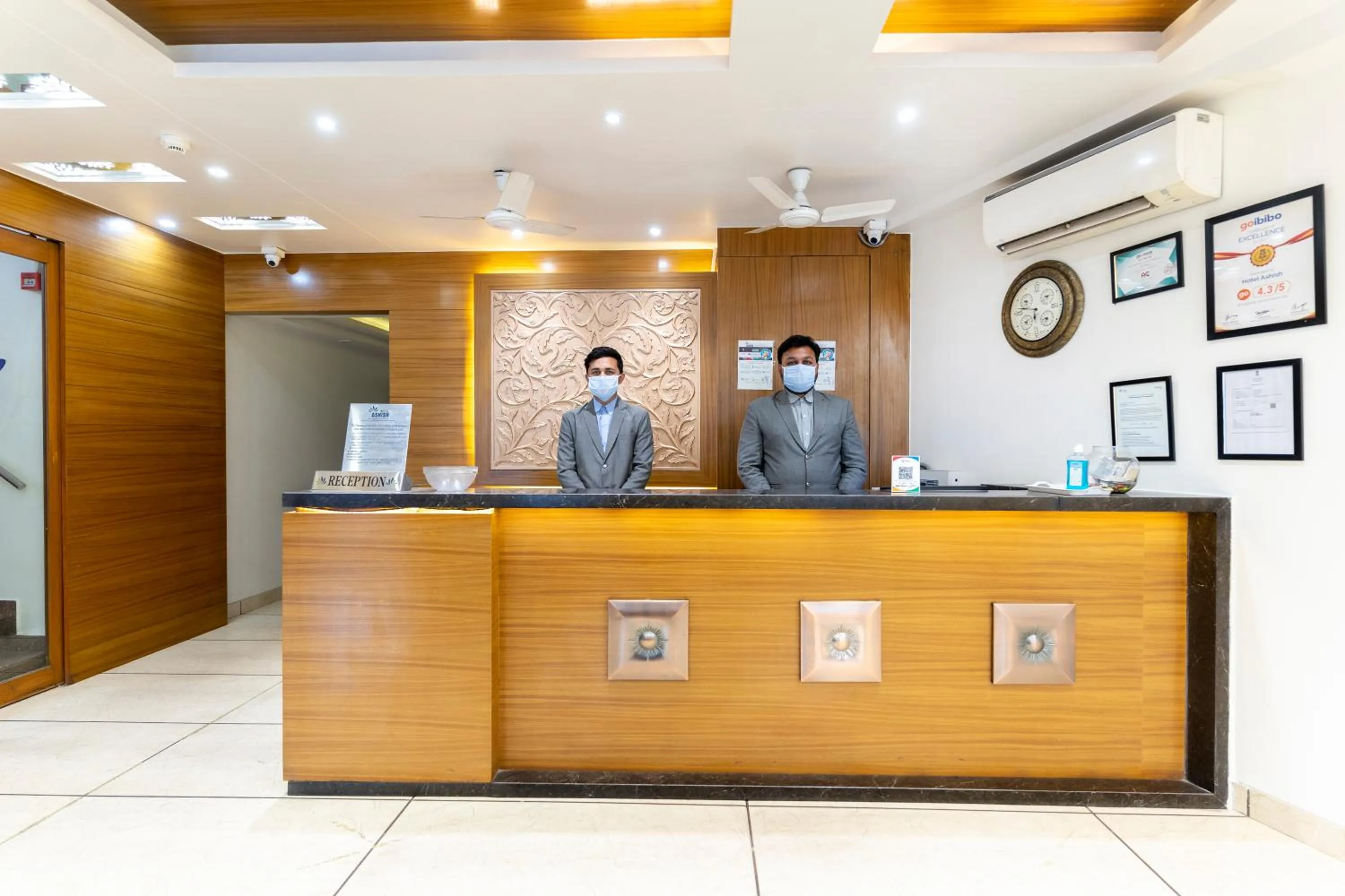 Lobby or reception in Hotel Ashish