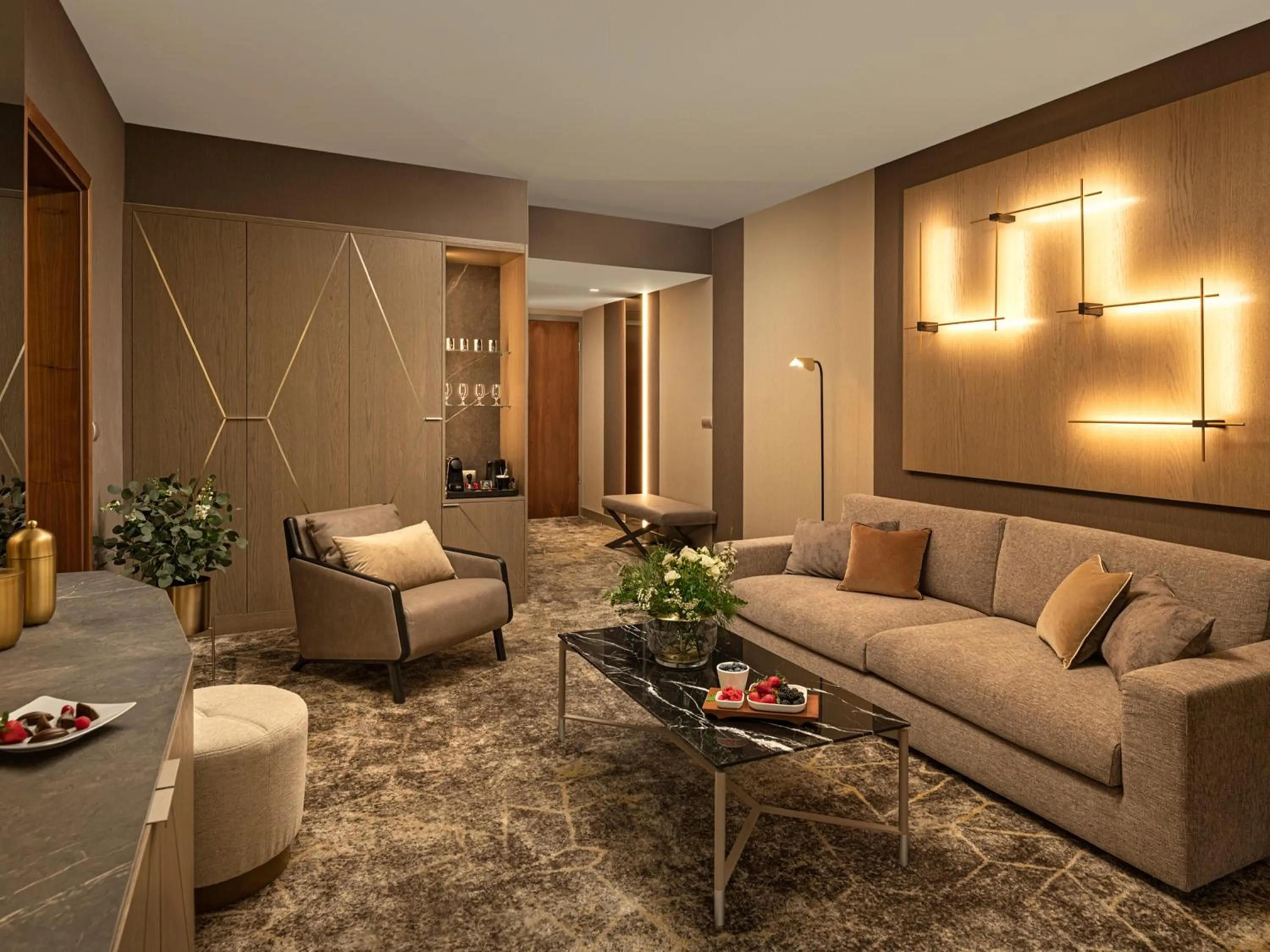 Living room in Spirit Hotel Thermal Spa