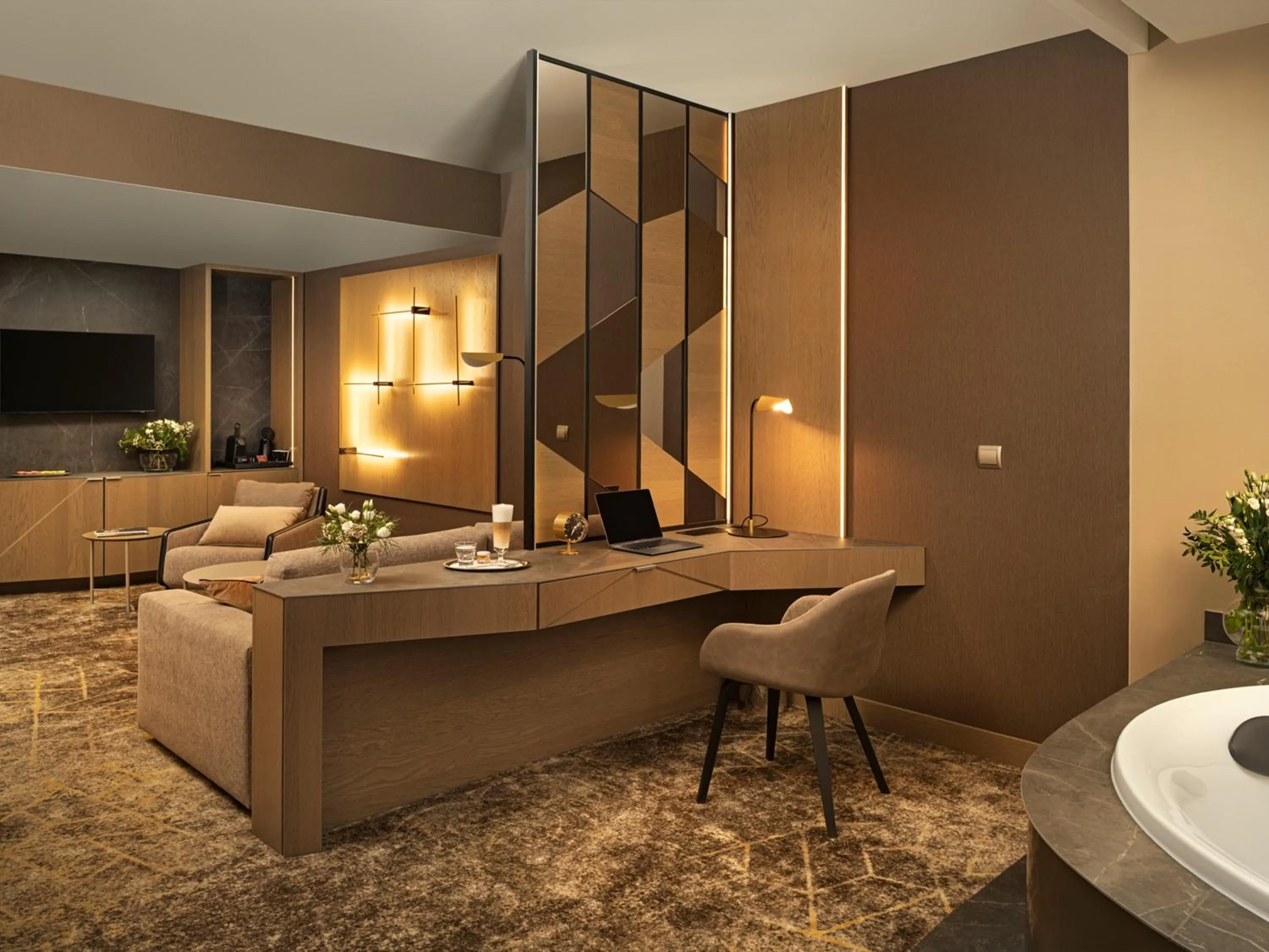 Living room in Spirit Hotel Thermal Spa