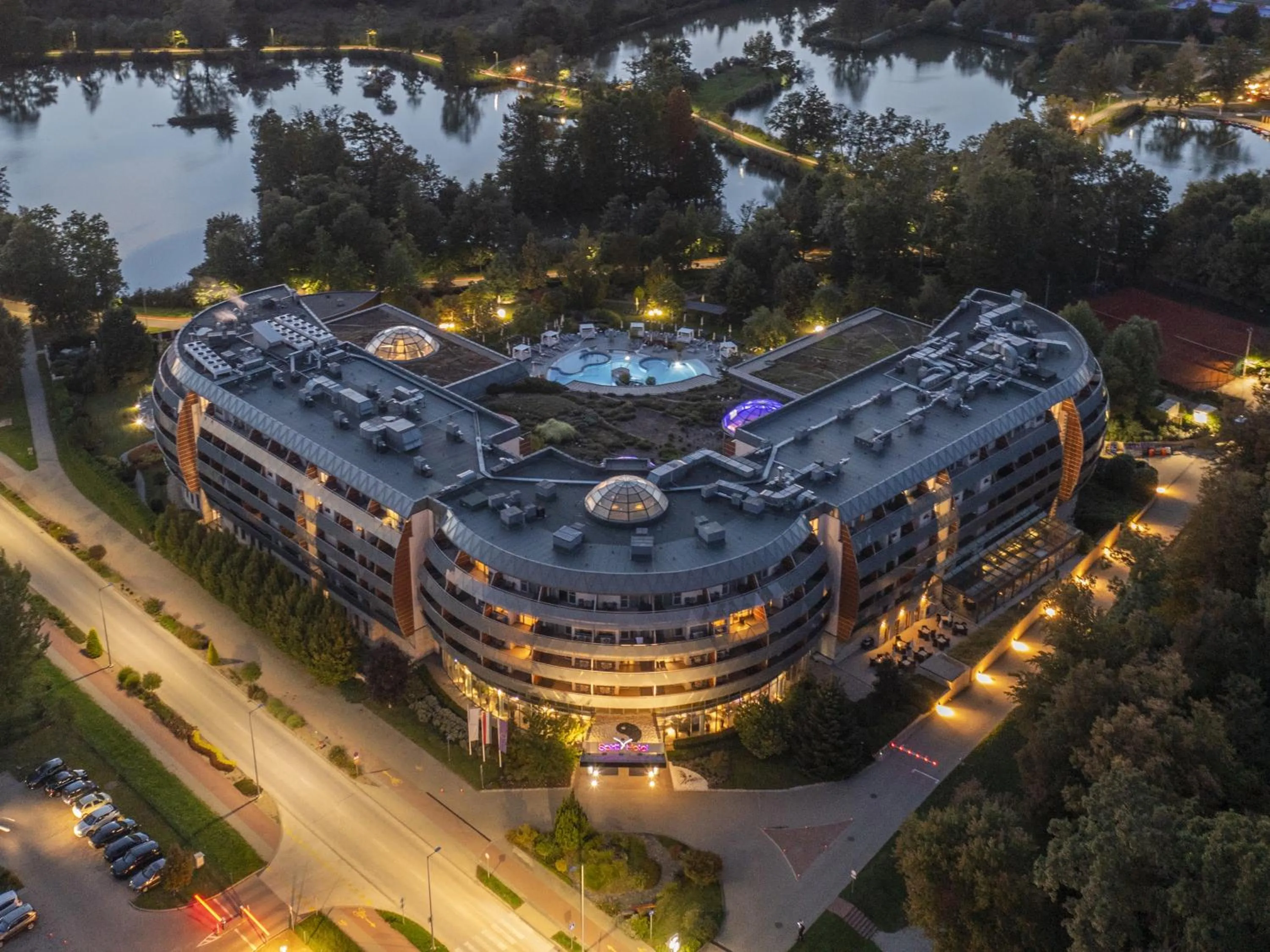 Property building in Spirit Hotel Thermal Spa