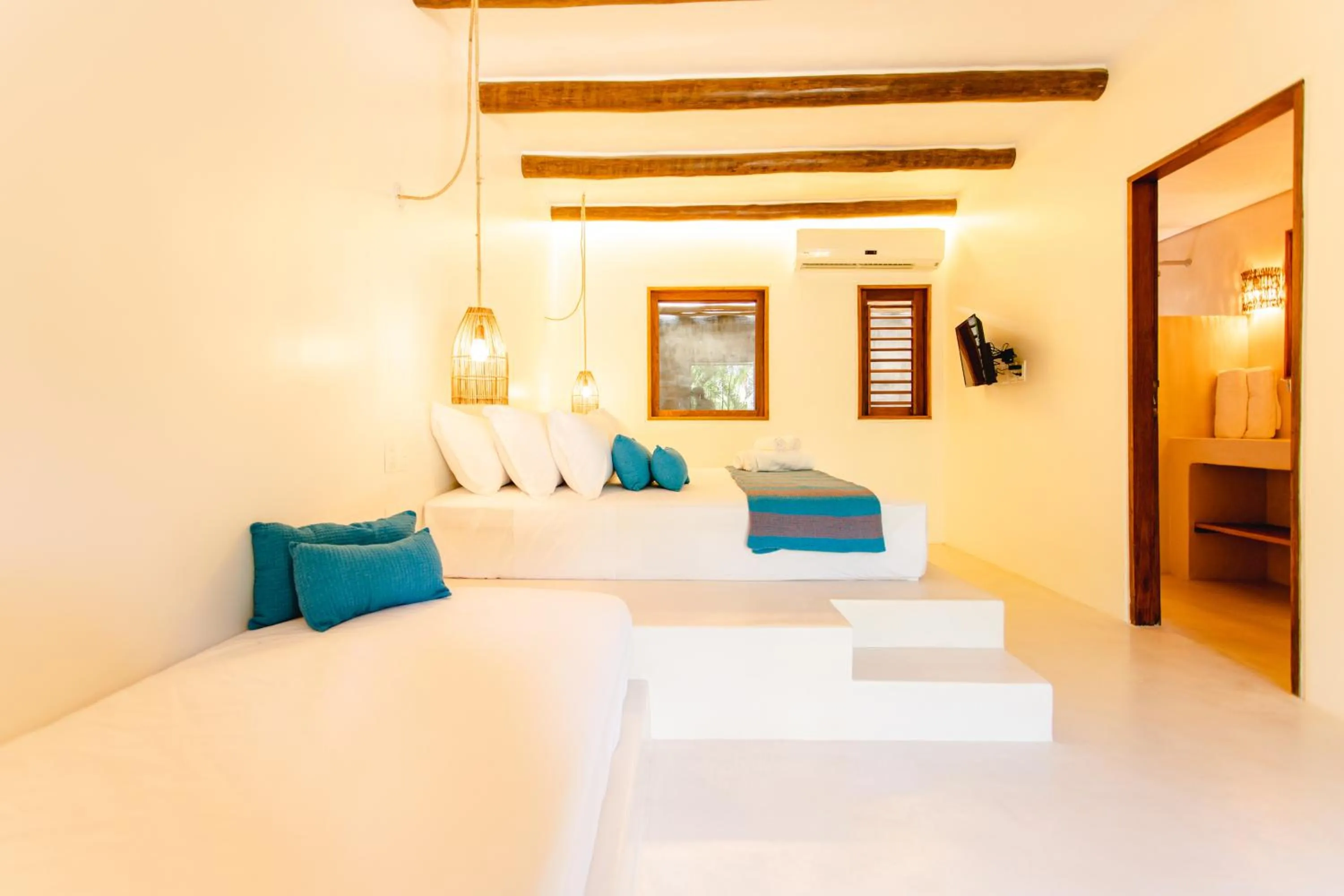 Bed in Café Jeri Hotel - Adults Only