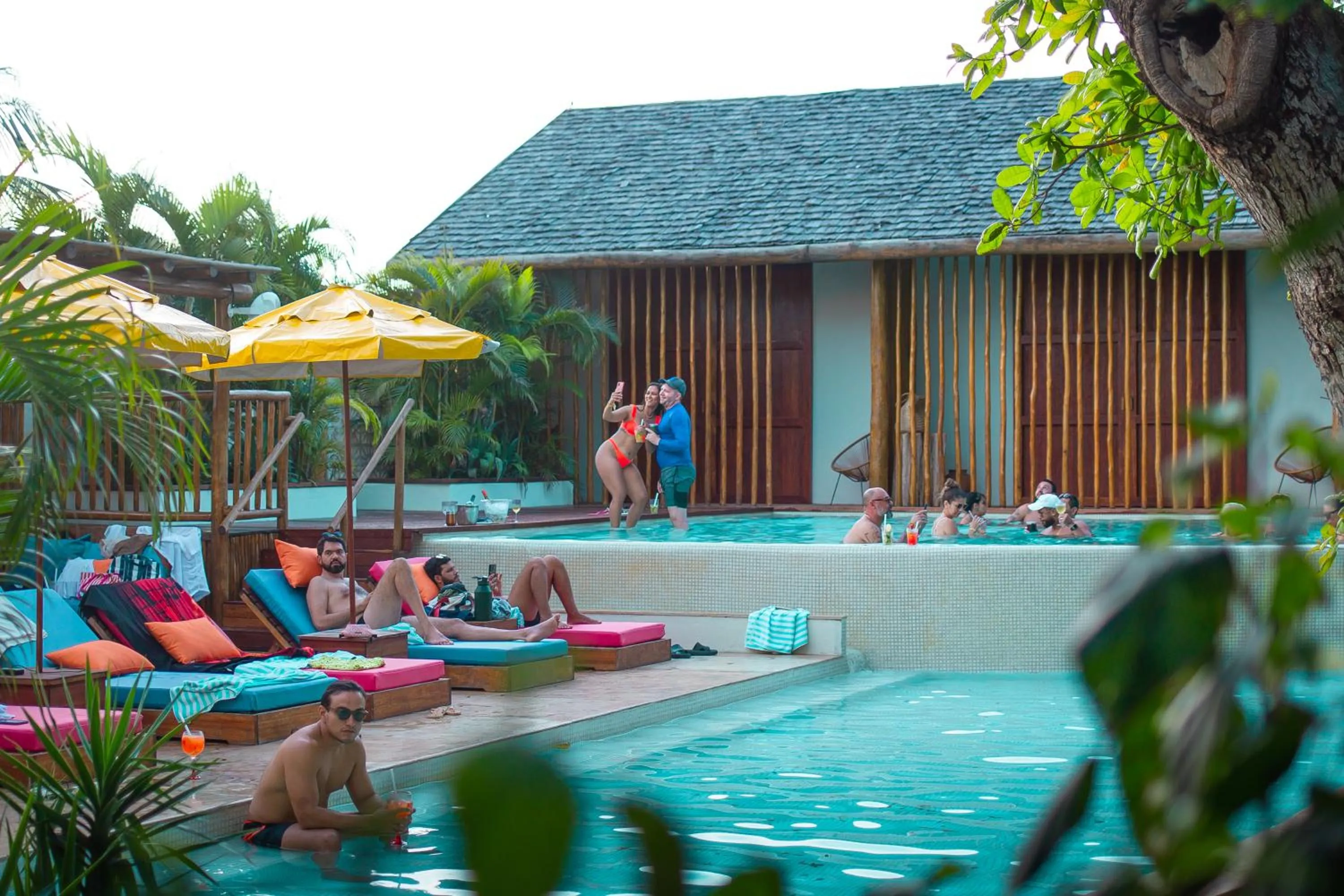 People in Café Jeri Hotel - Adults Only