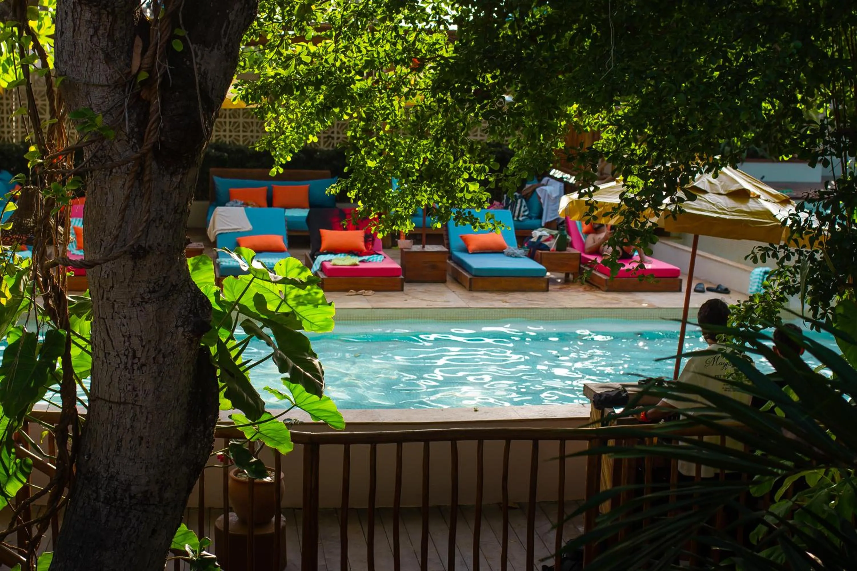 Swimming pool in Café Jeri Hotel - Adults Only