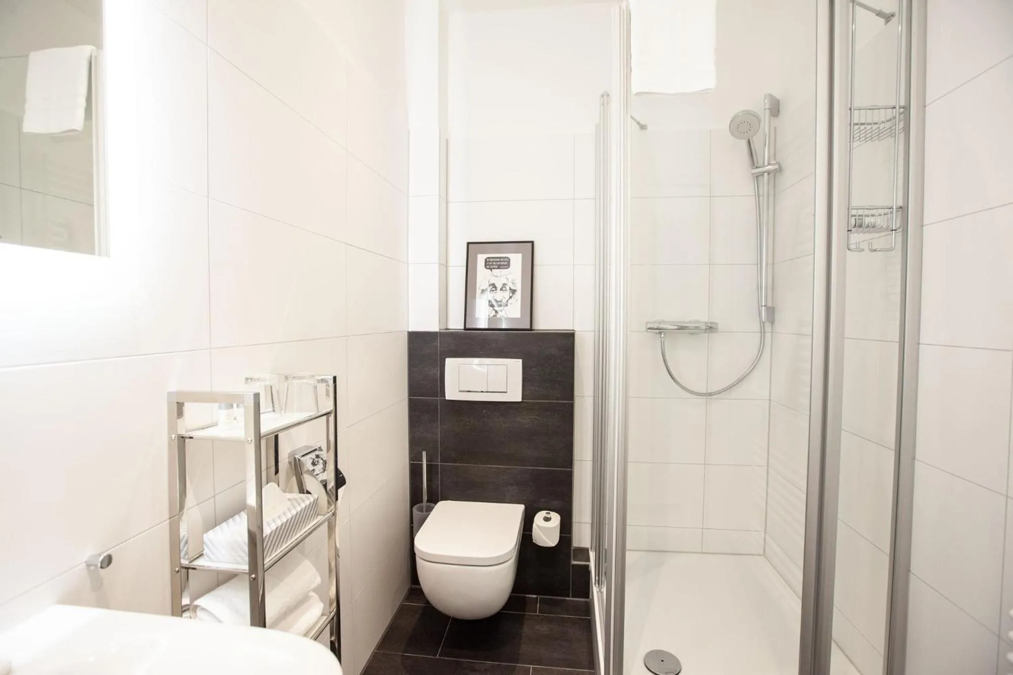 Bathroom in Gästehaus freches Perlhuhn