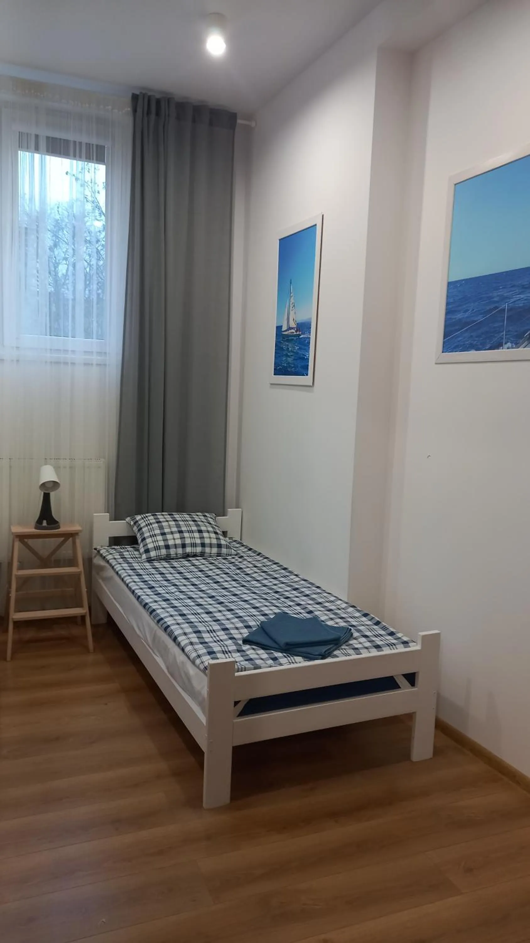 Bed in Pokoje przy Plaży Sopot
