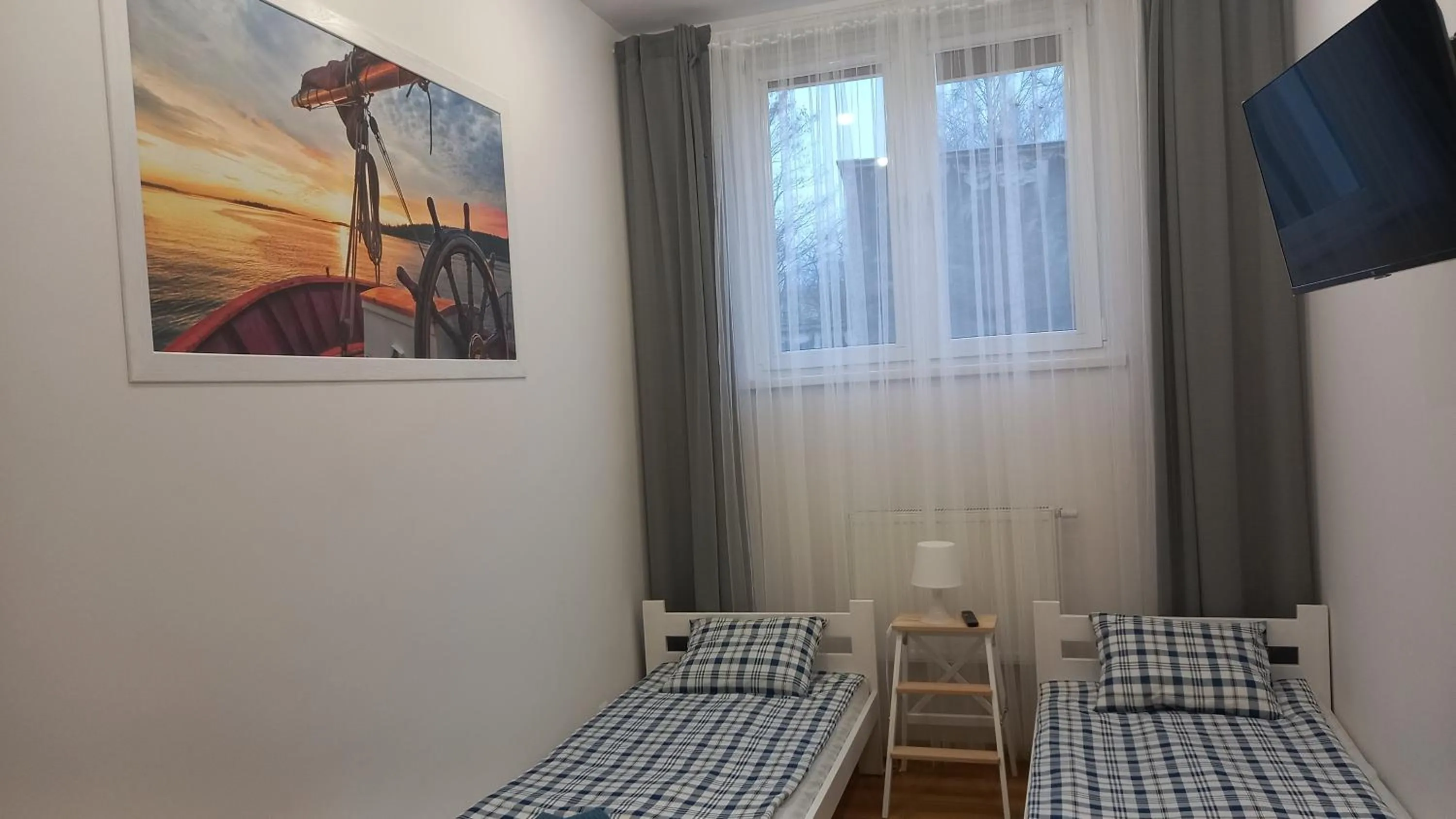 Bed in Pokoje przy Plaży Sopot