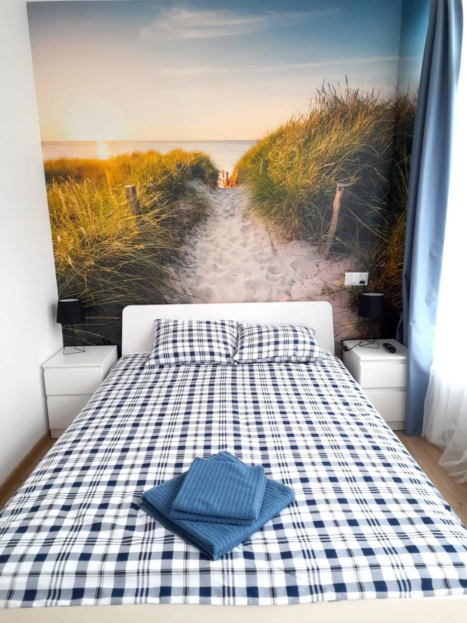 Bed in Pokoje przy Plaży Sopot