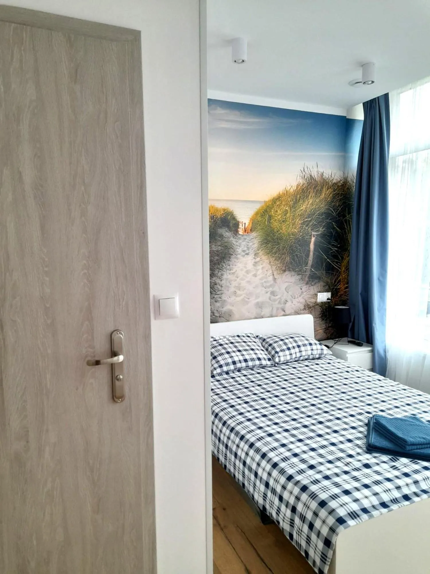 Bed in Pokoje przy Plaży Sopot