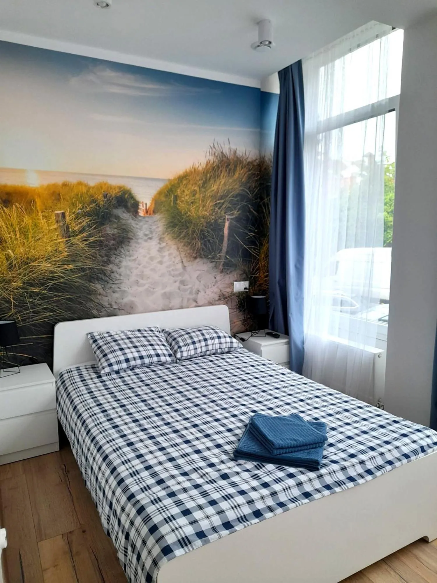 Bed in Pokoje przy Plaży Sopot