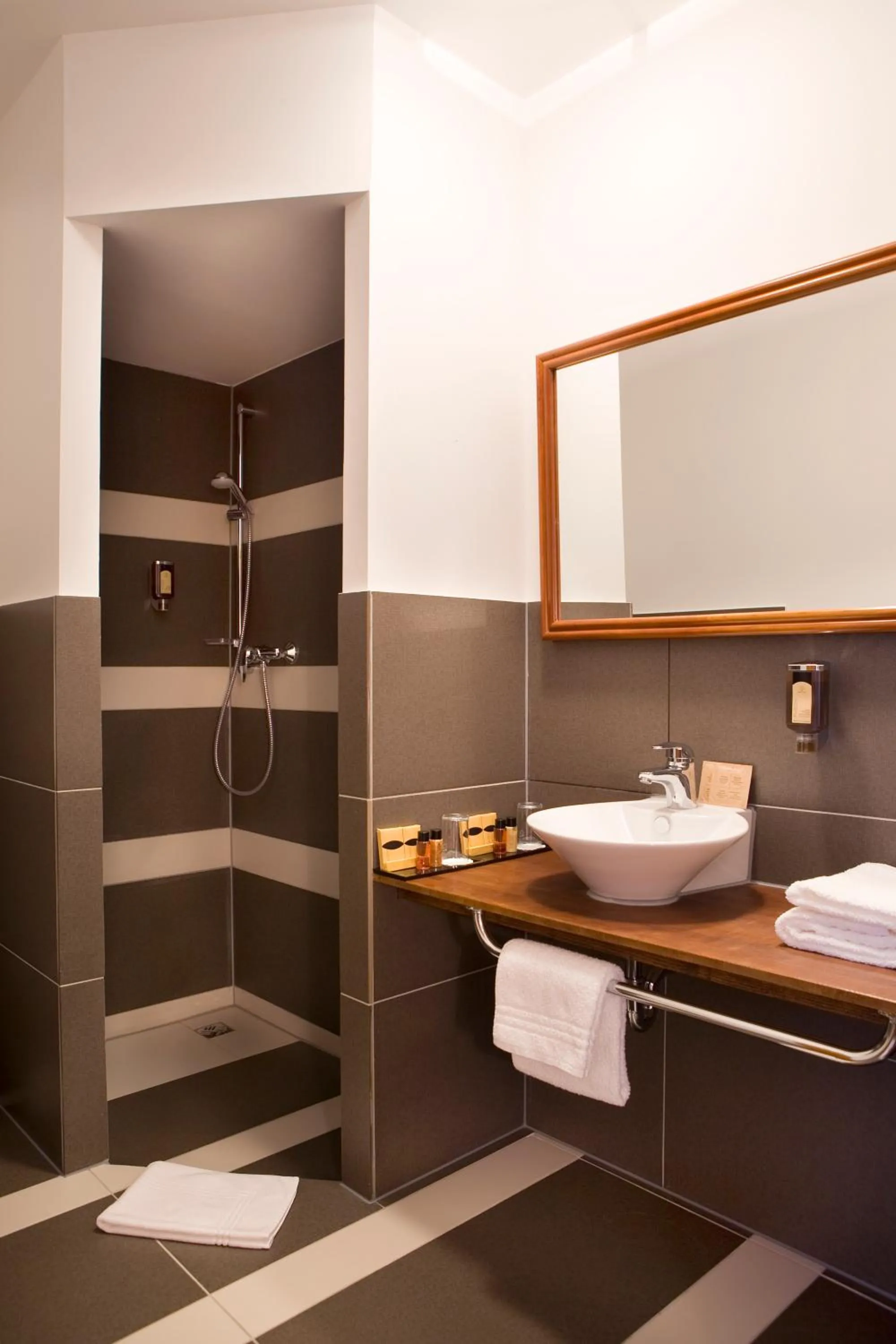 Bathroom in ROSS Hotel nähe Messe Stuttgart