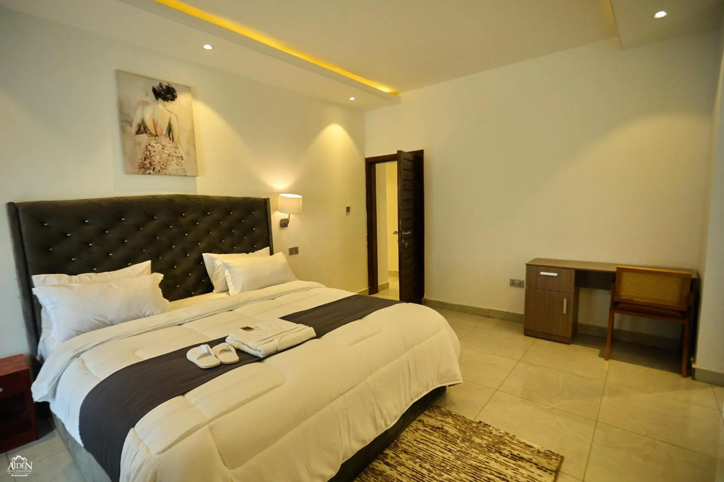 Bedroom in AIDEN HOMES AND APARTMENTS HOTEl