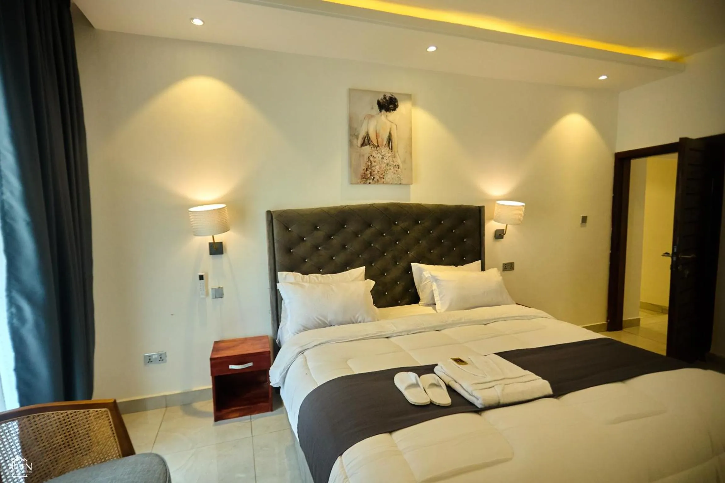 Bedroom in AIDEN HOMES AND APARTMENTS HOTEl