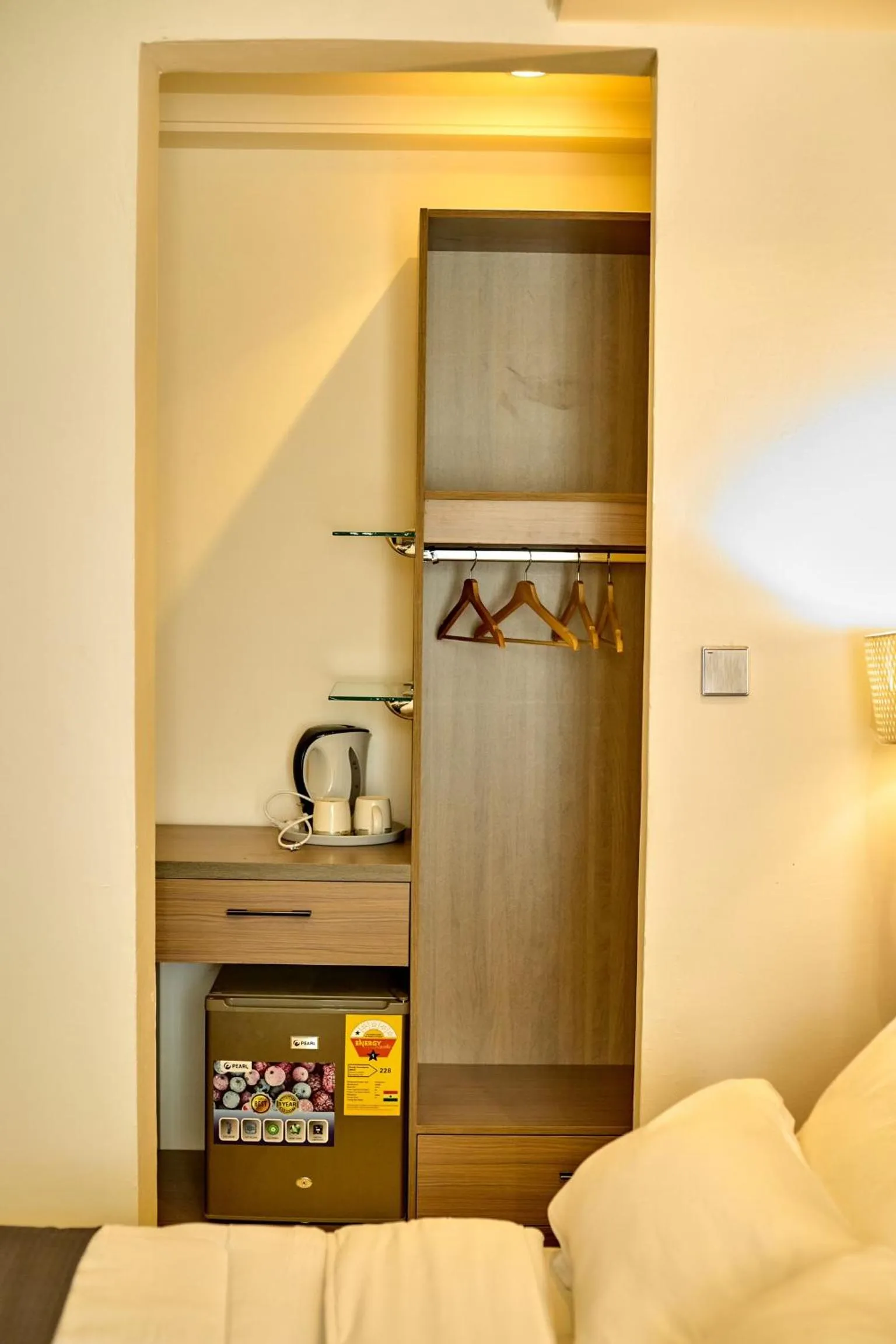 wardrobe in AIDEN HOMES AND APARTMENTS HOTEl