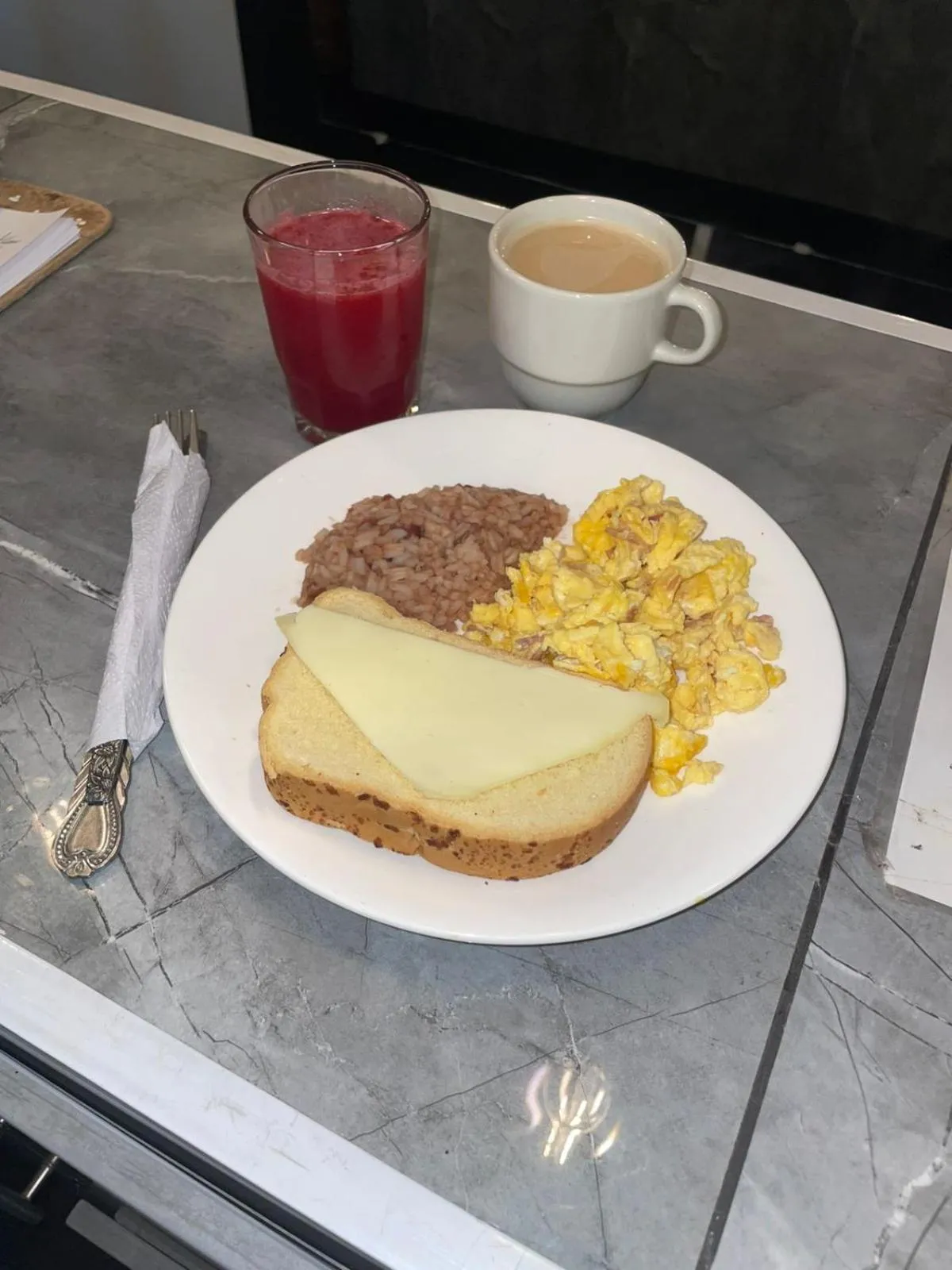 Breakfast in Hotel Aura Medellin