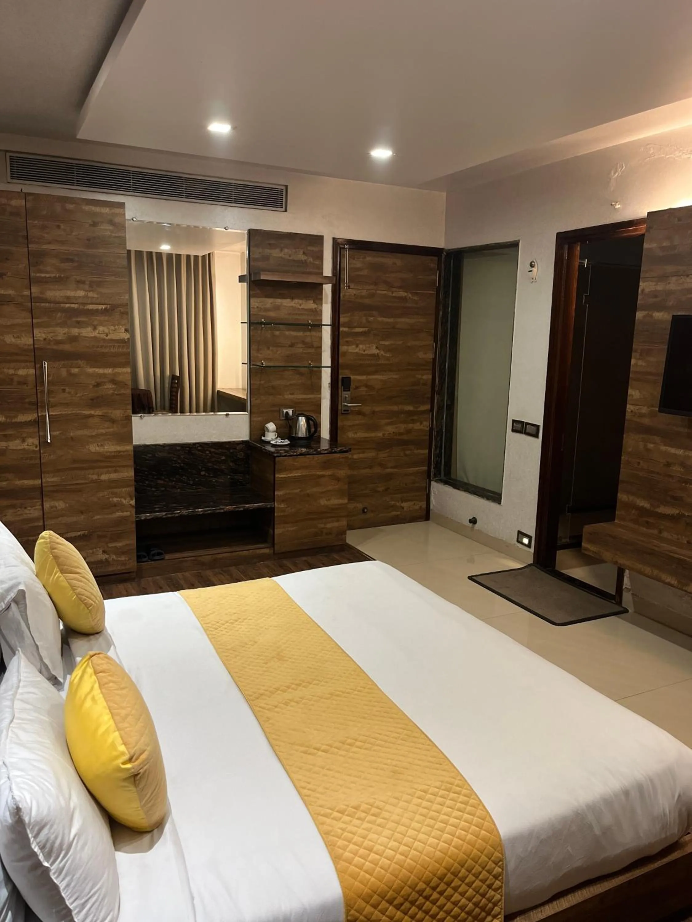 Bed in Hotel New York Plaza Una