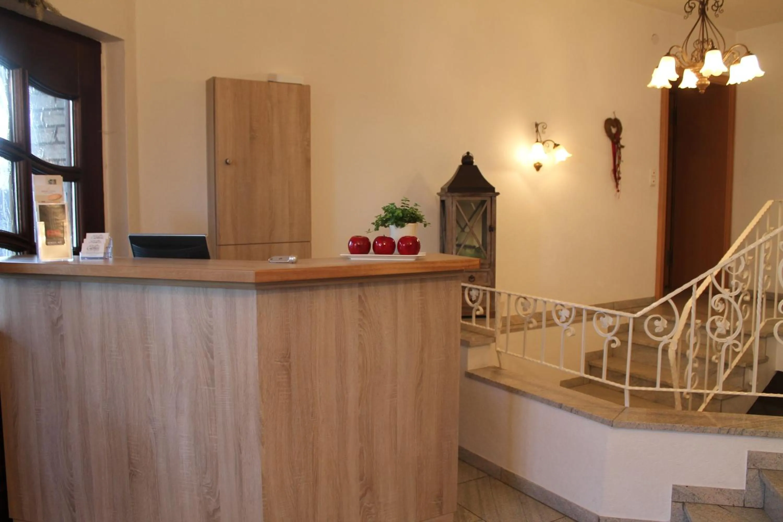 Lobby or reception in Landhaus Hotel Göke