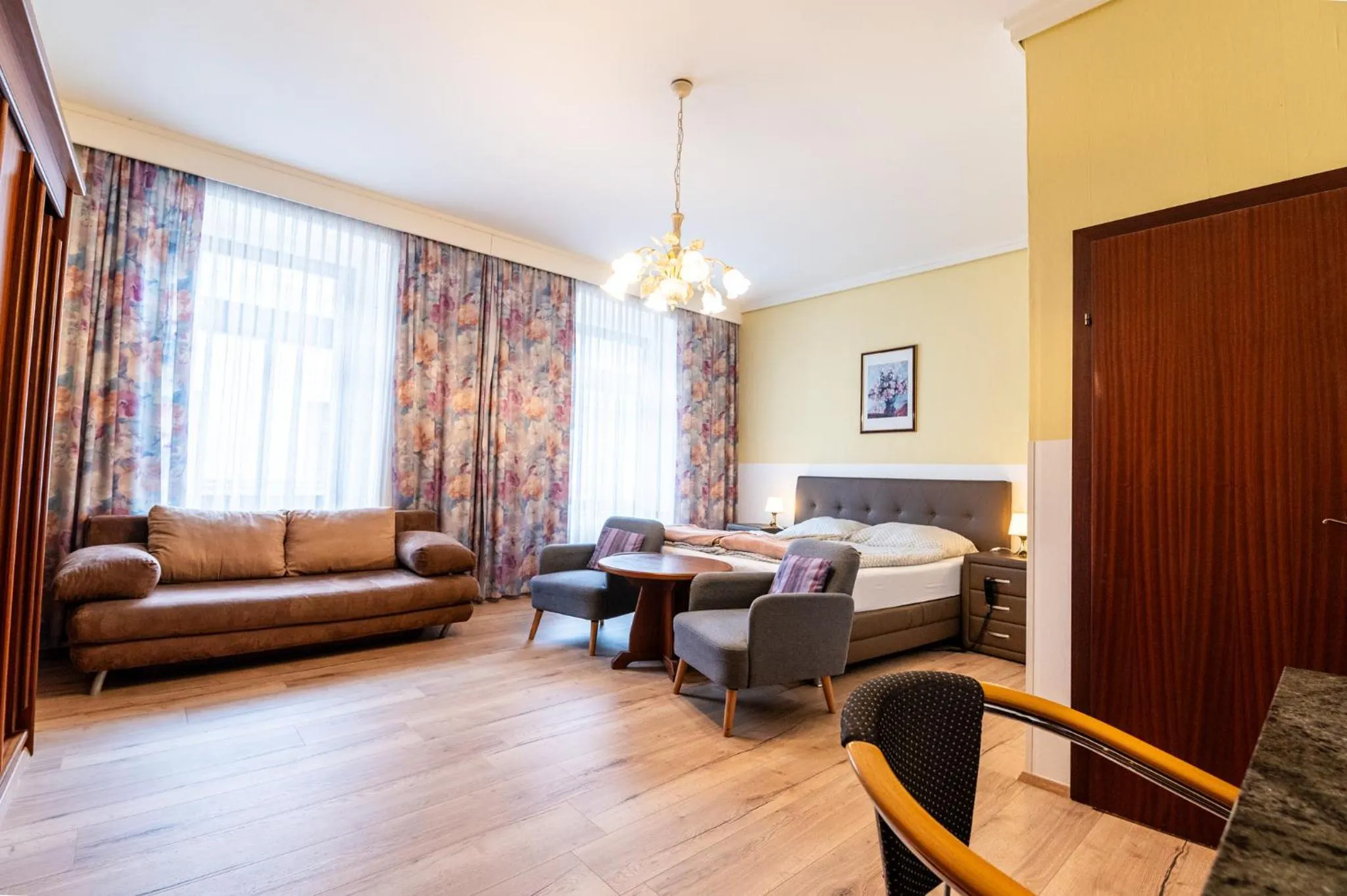 Bed in Hotel Alter Telegraf