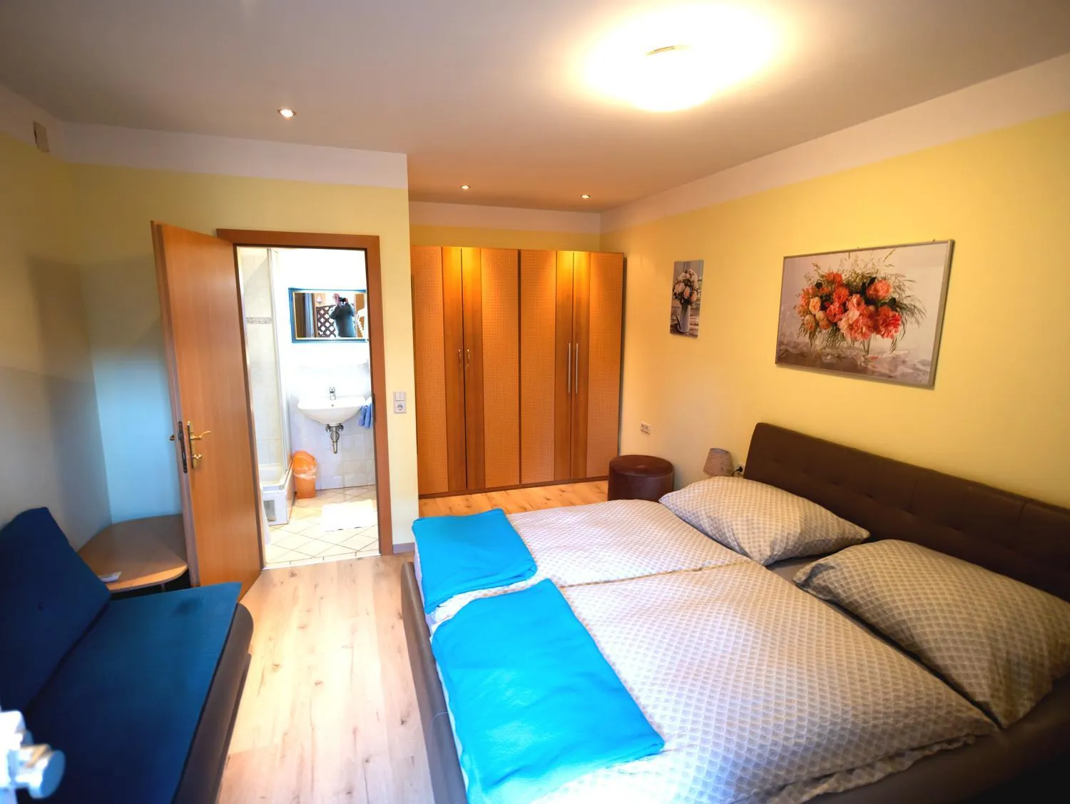 Bed in Hotel Alter Telegraf