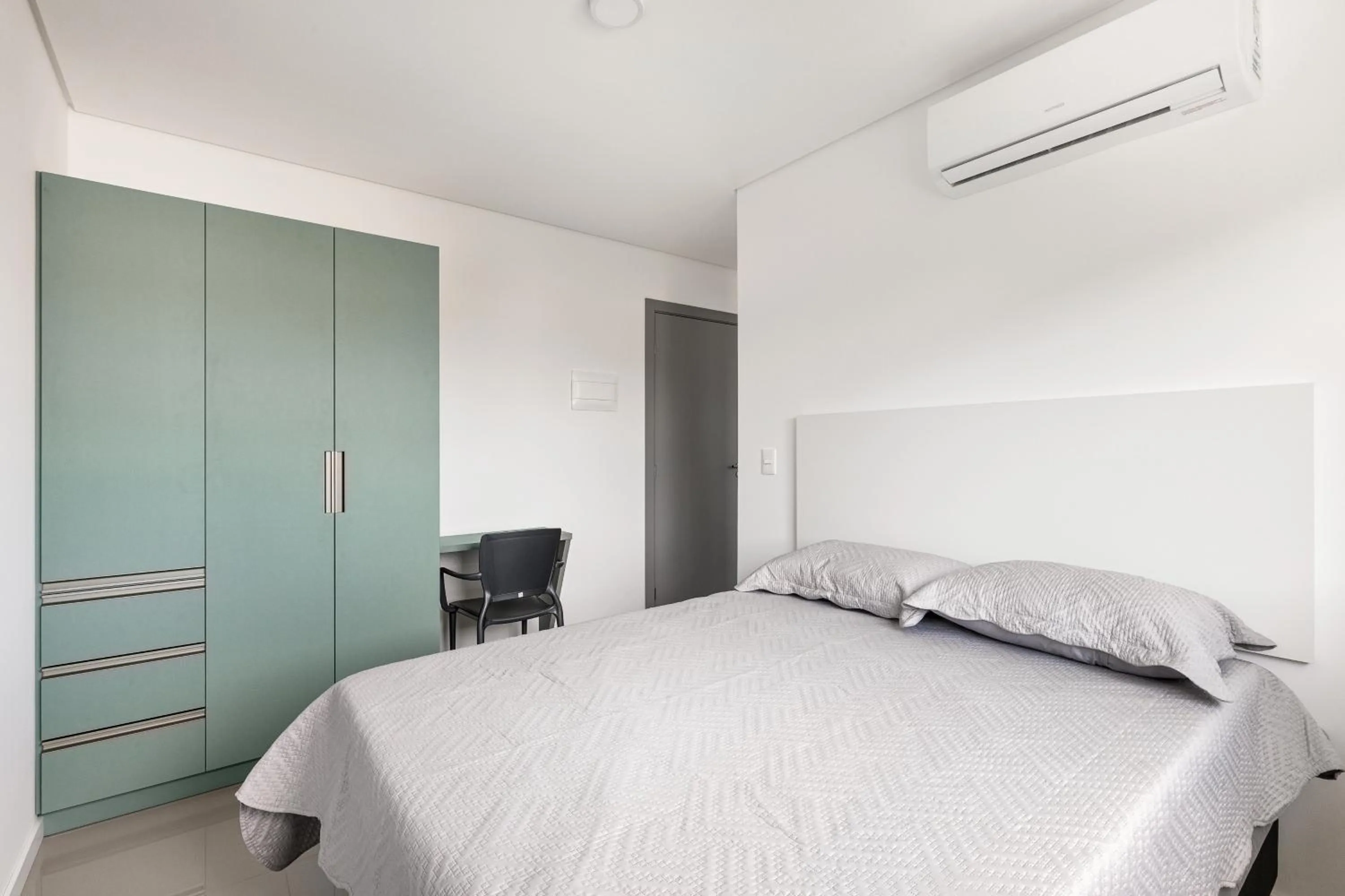 Bed in Parador Campeche