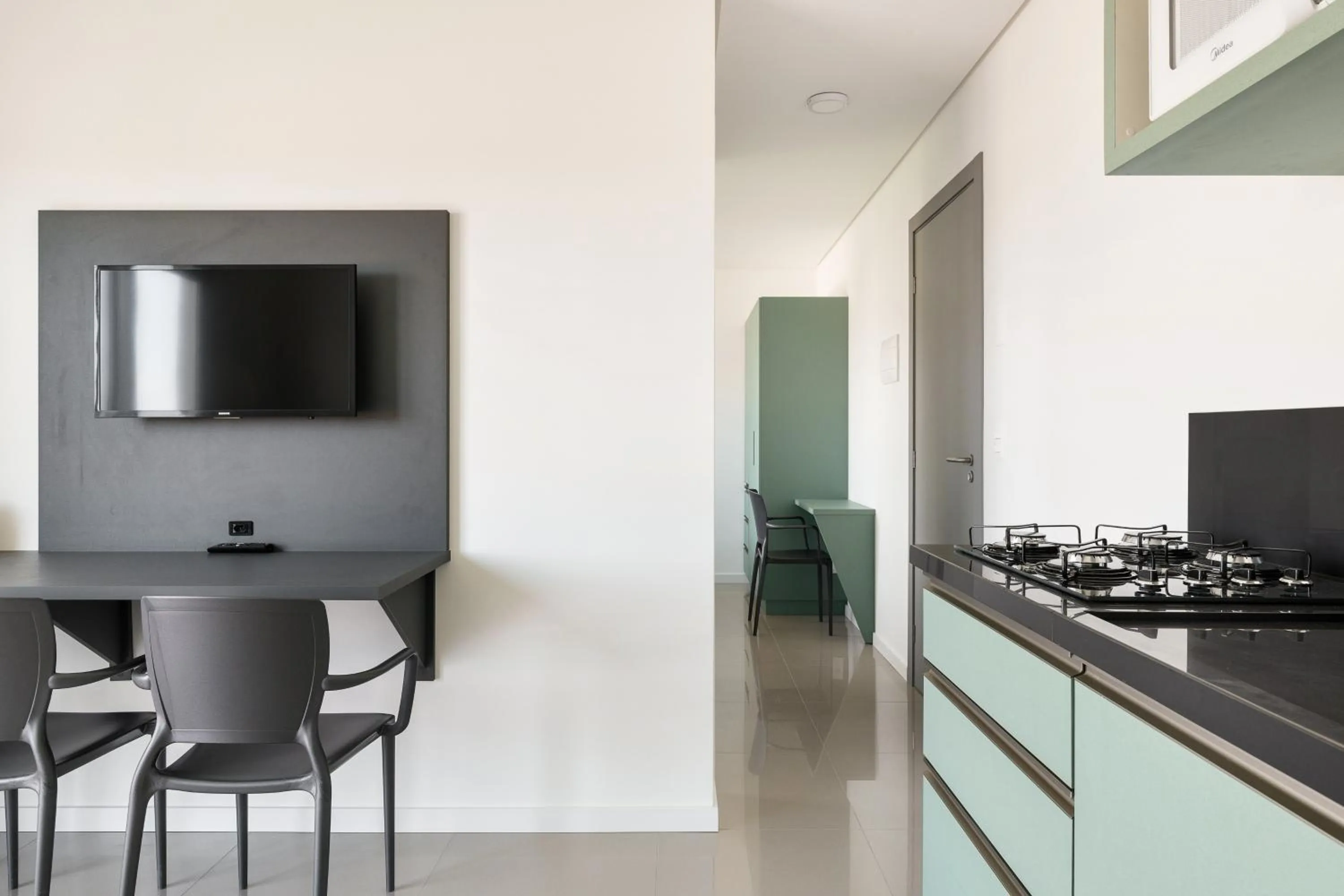 Communal lounge/ TV room in Parador Campeche