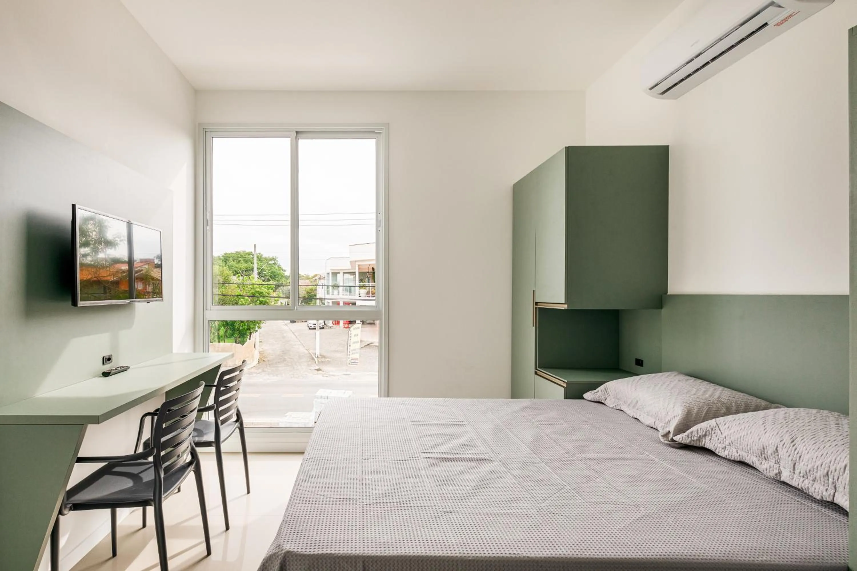 Bed in Parador Campeche