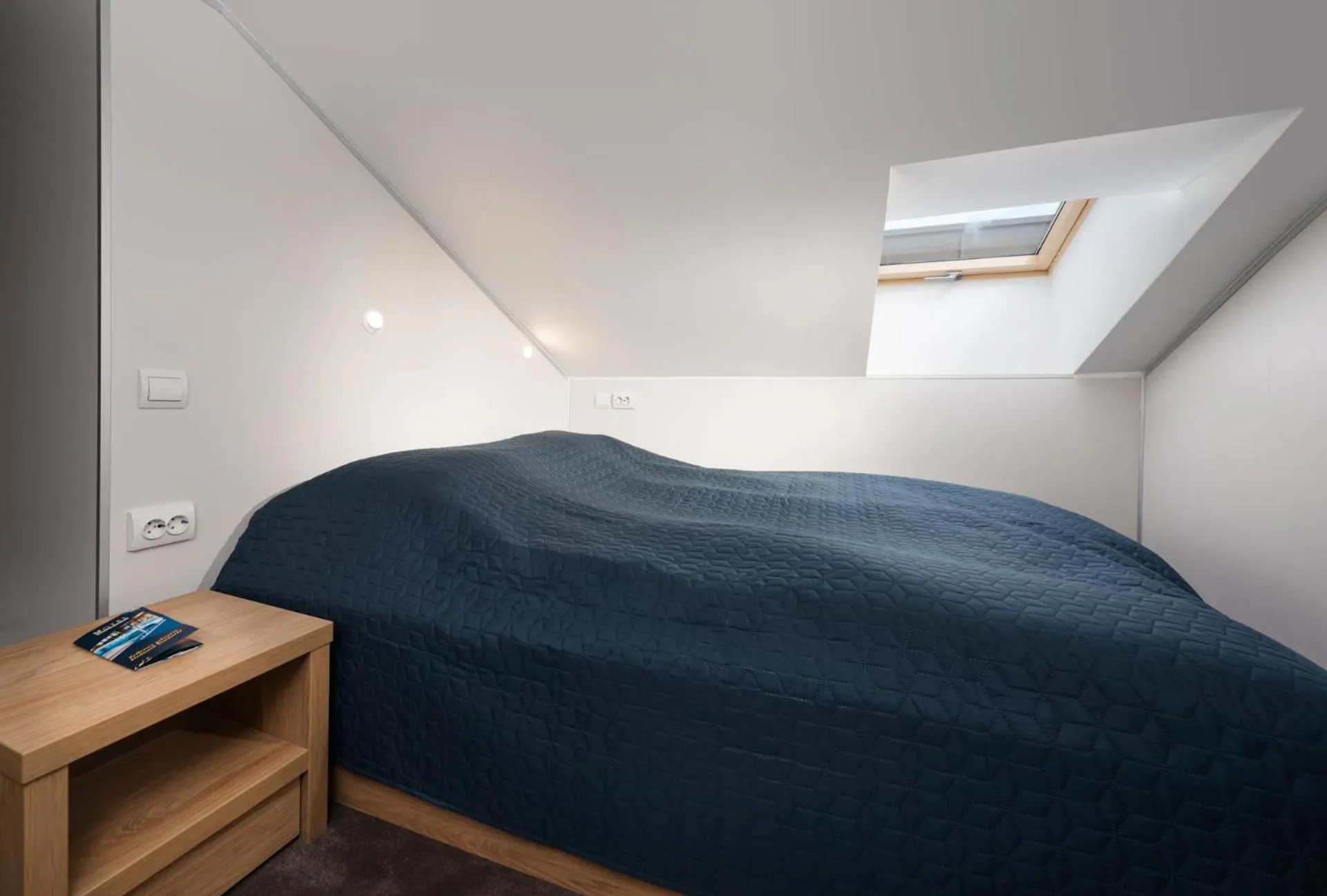 Bed in Hotel Visegrád