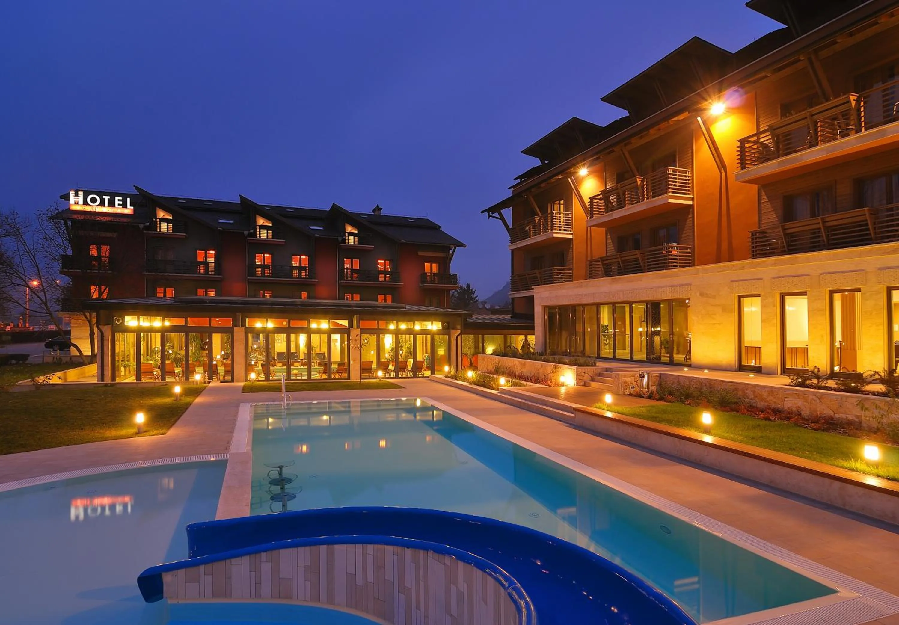 Night in Hotel Visegrád