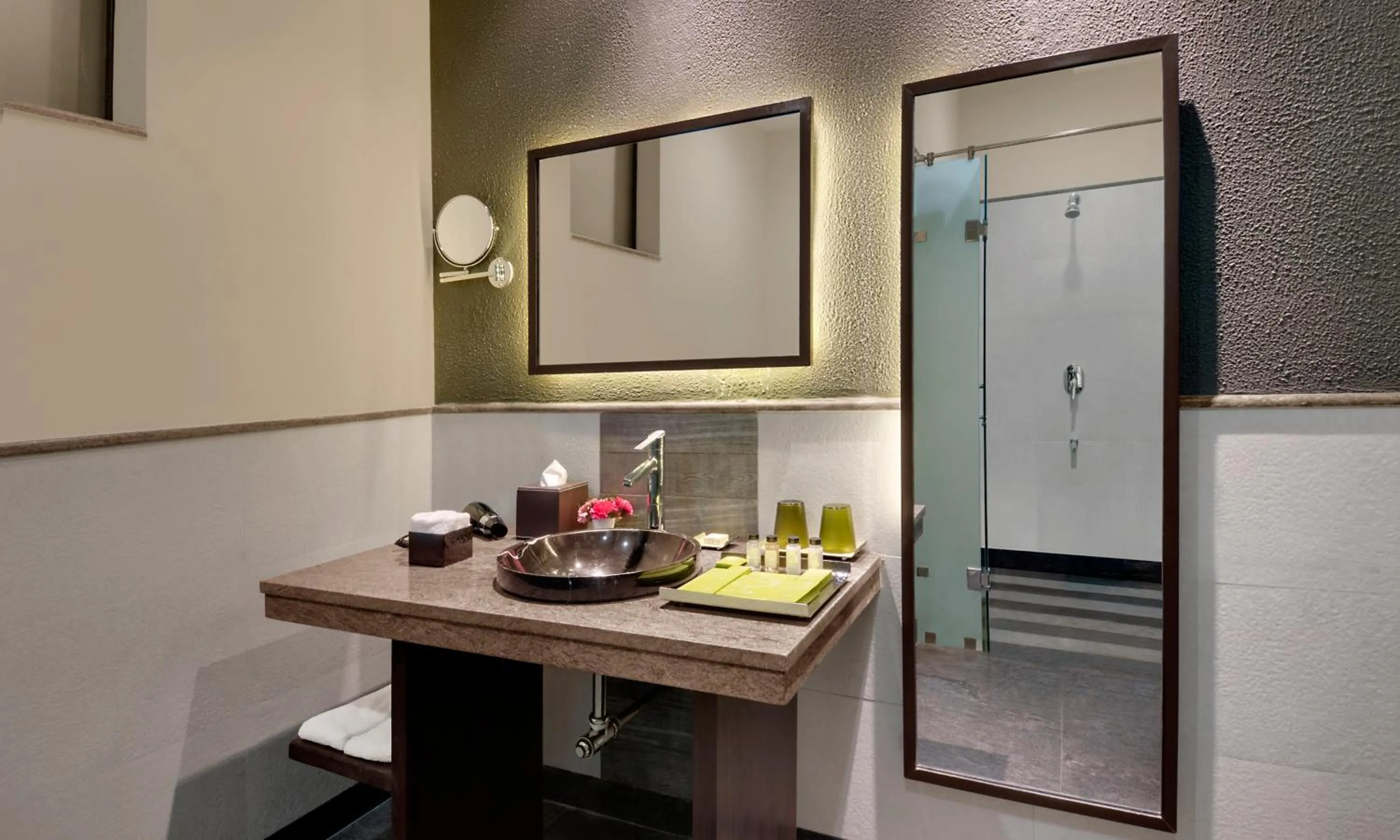 Bathroom in Namah Resort Jim Corbett, a member of Radisson Individuals