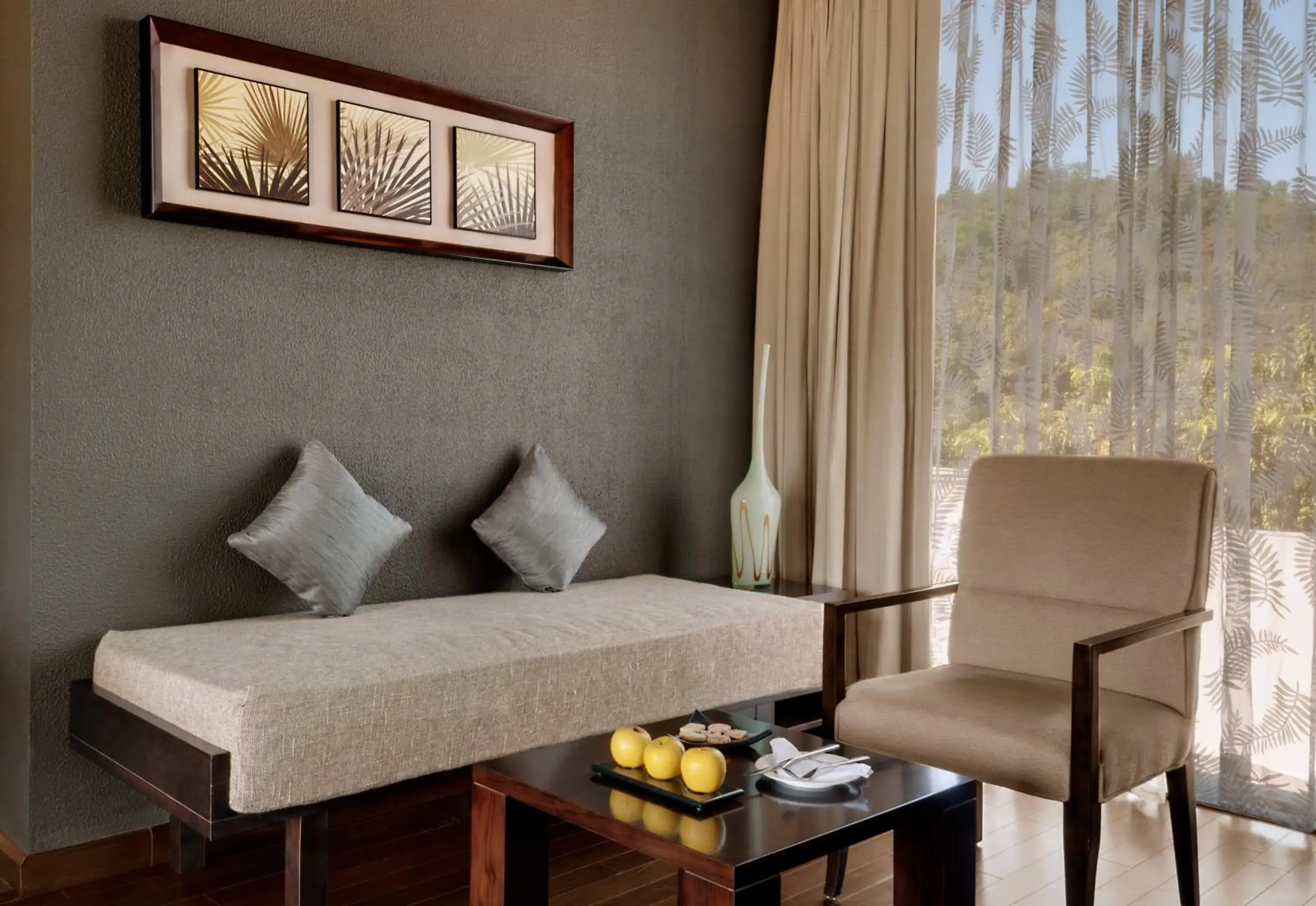 Bed in Namah Resort Jim Corbett, a member of Radisson Individuals Bed in Namah Resort Jim Corbett, a member of Radisson Individuals