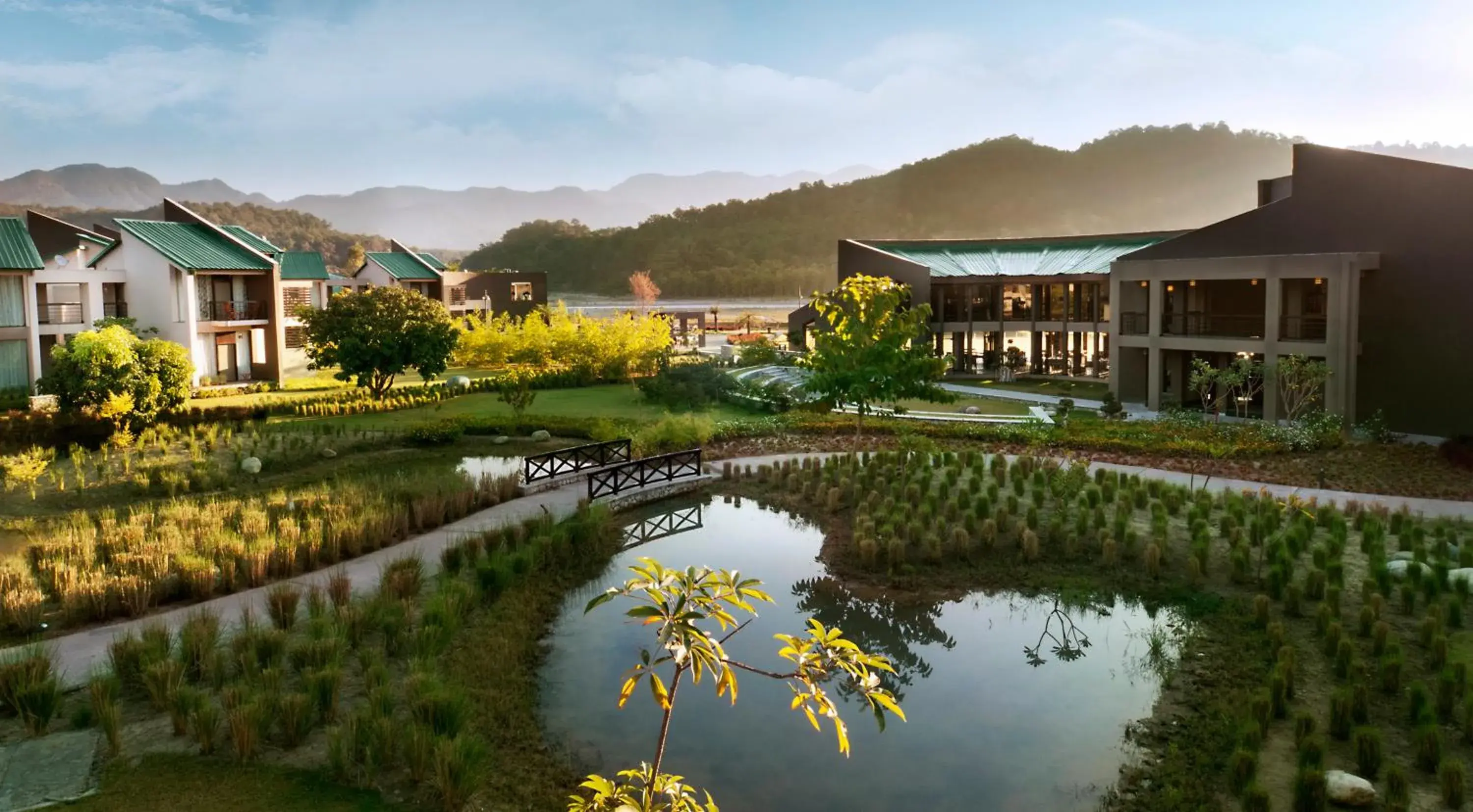 Property building in Namah Resort Jim Corbett, a member of Radisson Individuals Property building in Namah Resort Jim Corbett, a member of Radisson Individuals