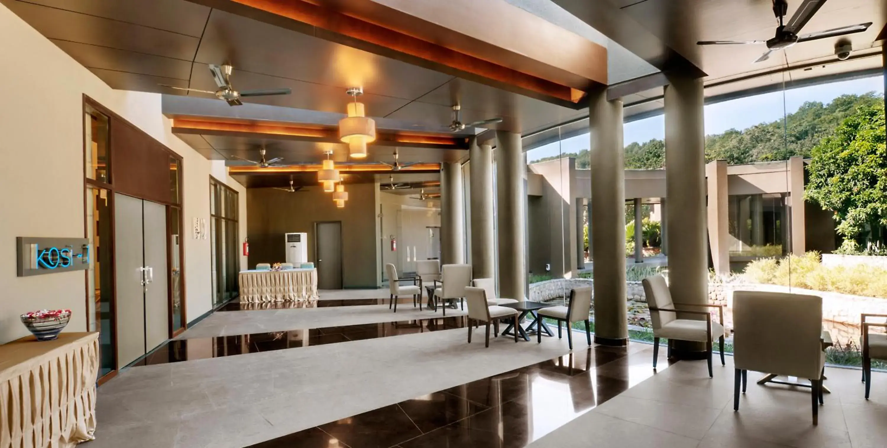 Lobby or reception in Namah Resort Jim Corbett, a member of Radisson Individuals Lobby or reception in Namah Resort Jim Corbett, a member of Radisson Individuals