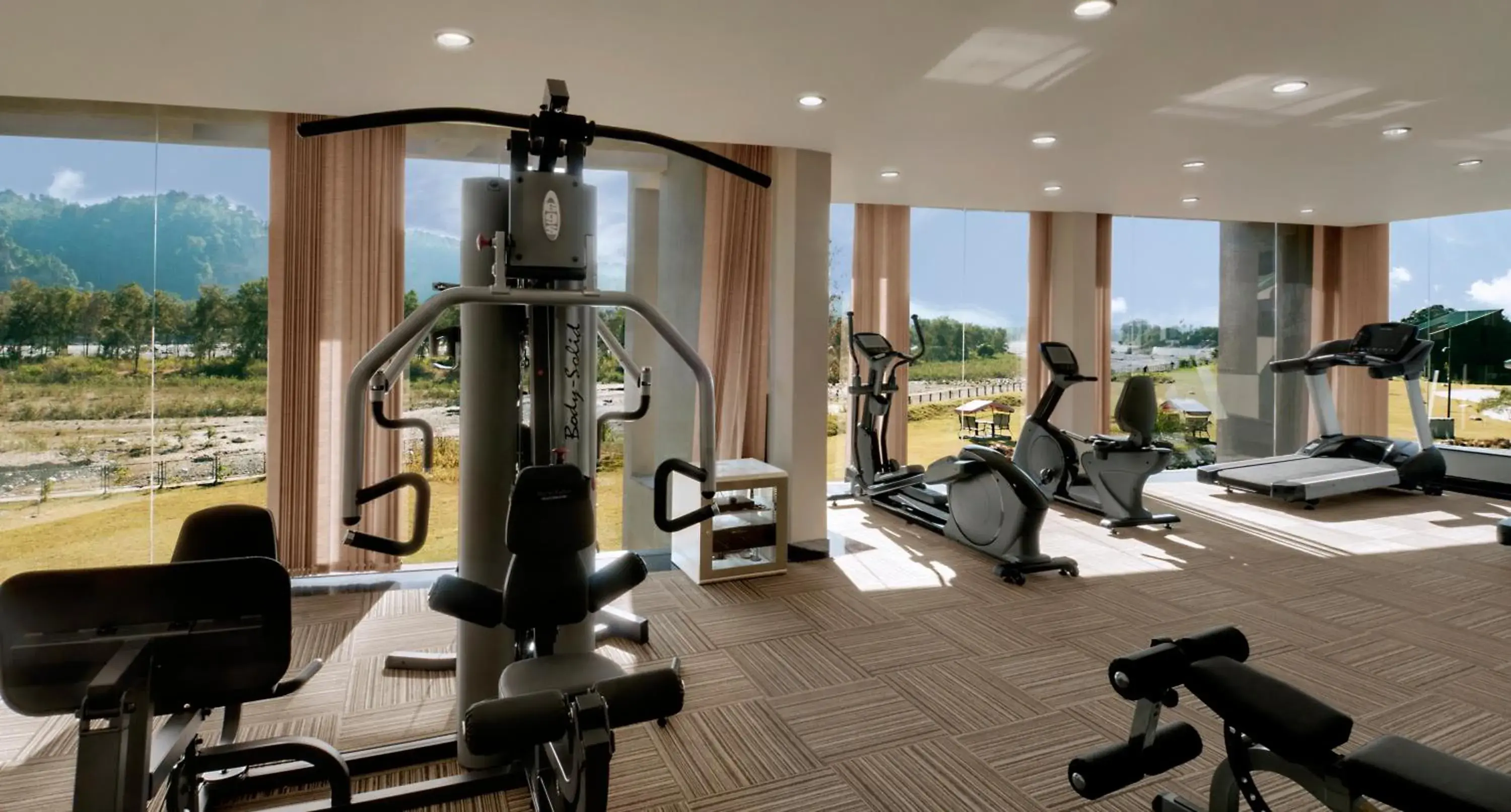 Fitness centre/facilities in Namah Resort Jim Corbett, a member of Radisson Individuals Fitness centre/facilities in Namah Resort Jim Corbett, a member of Radisson Individuals