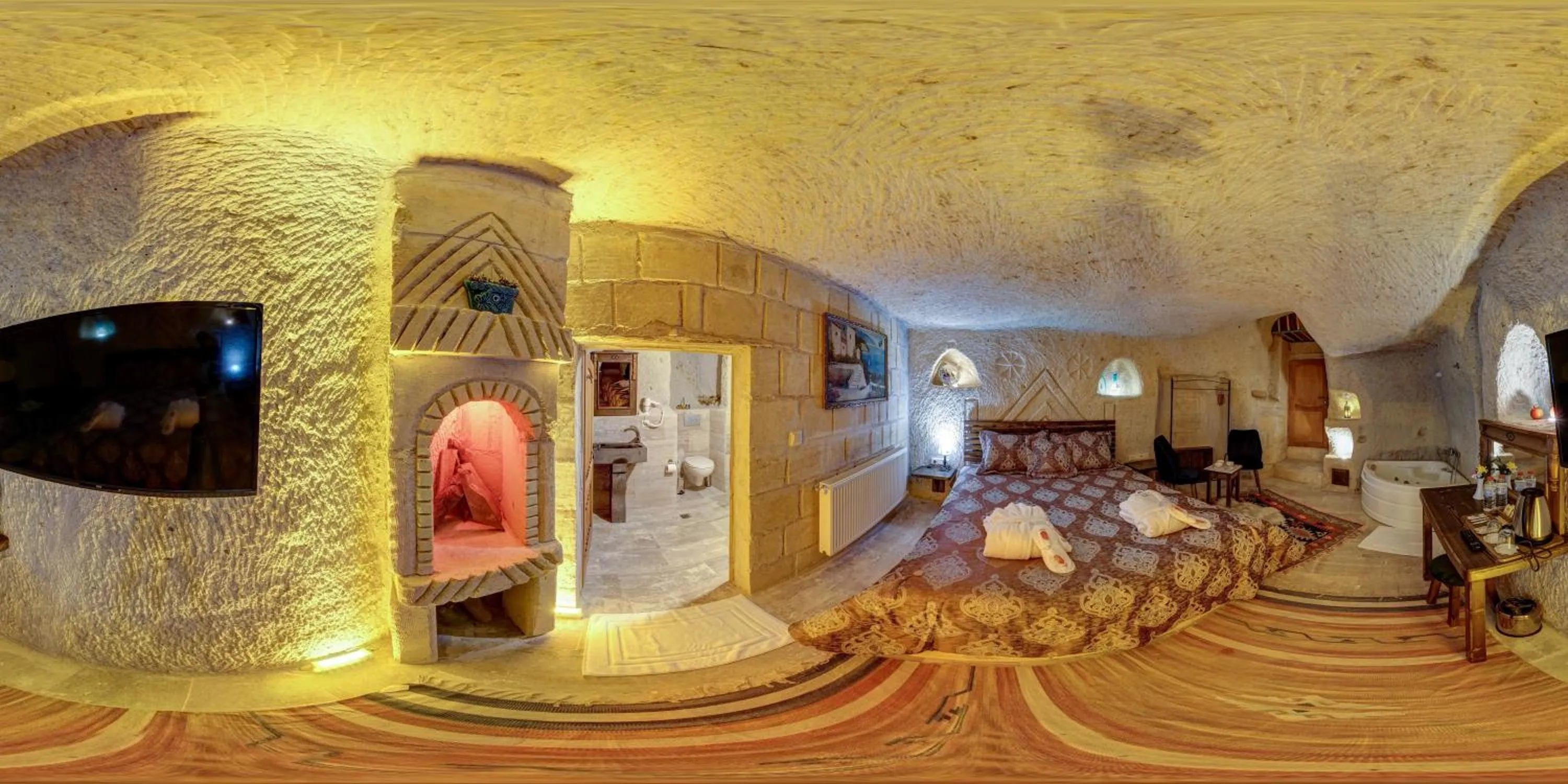 Decorative detail in Cappadocia Alaz Cave Otel