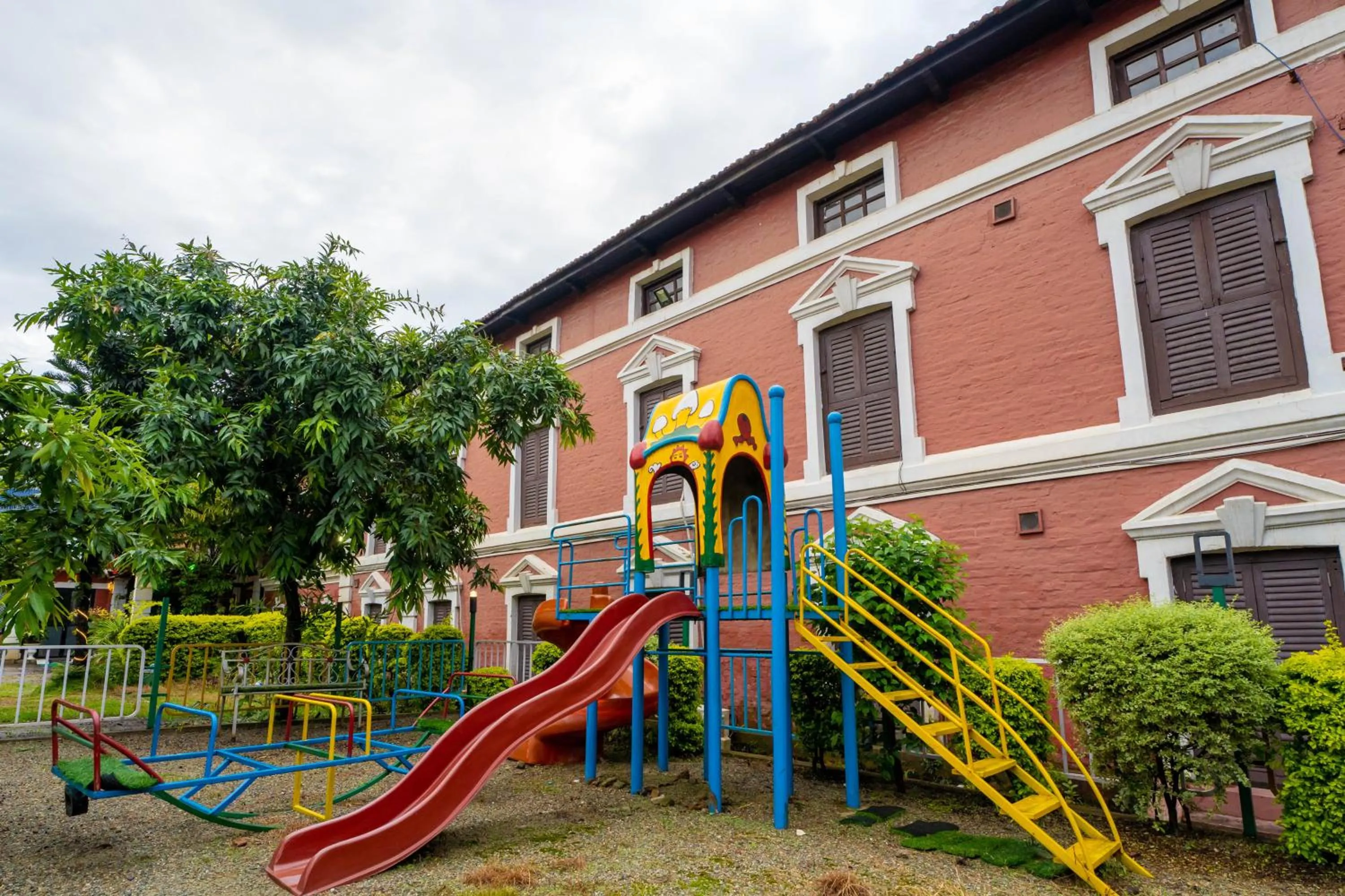 Children play ground in Hukum Darbar Restaurant & Hotel